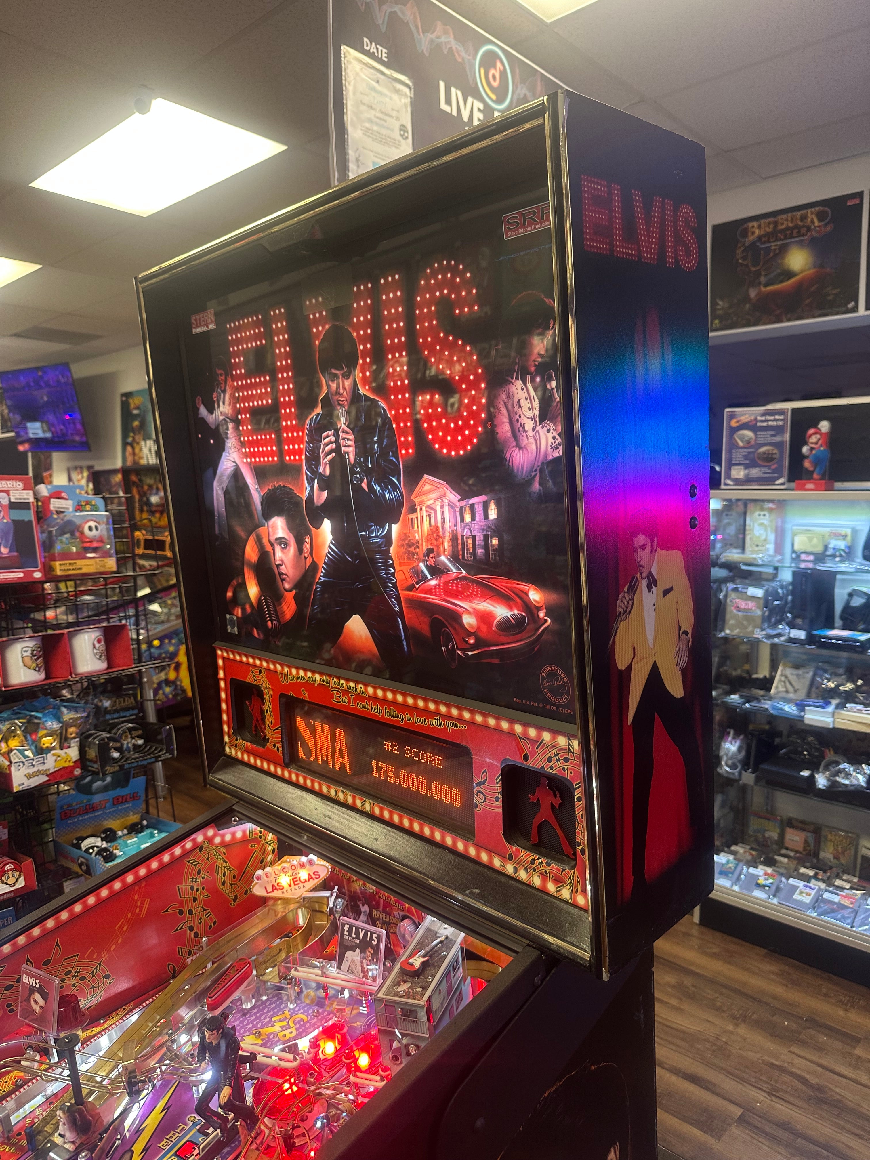 Stern Pinball LOADED Elvis Pinball Machine