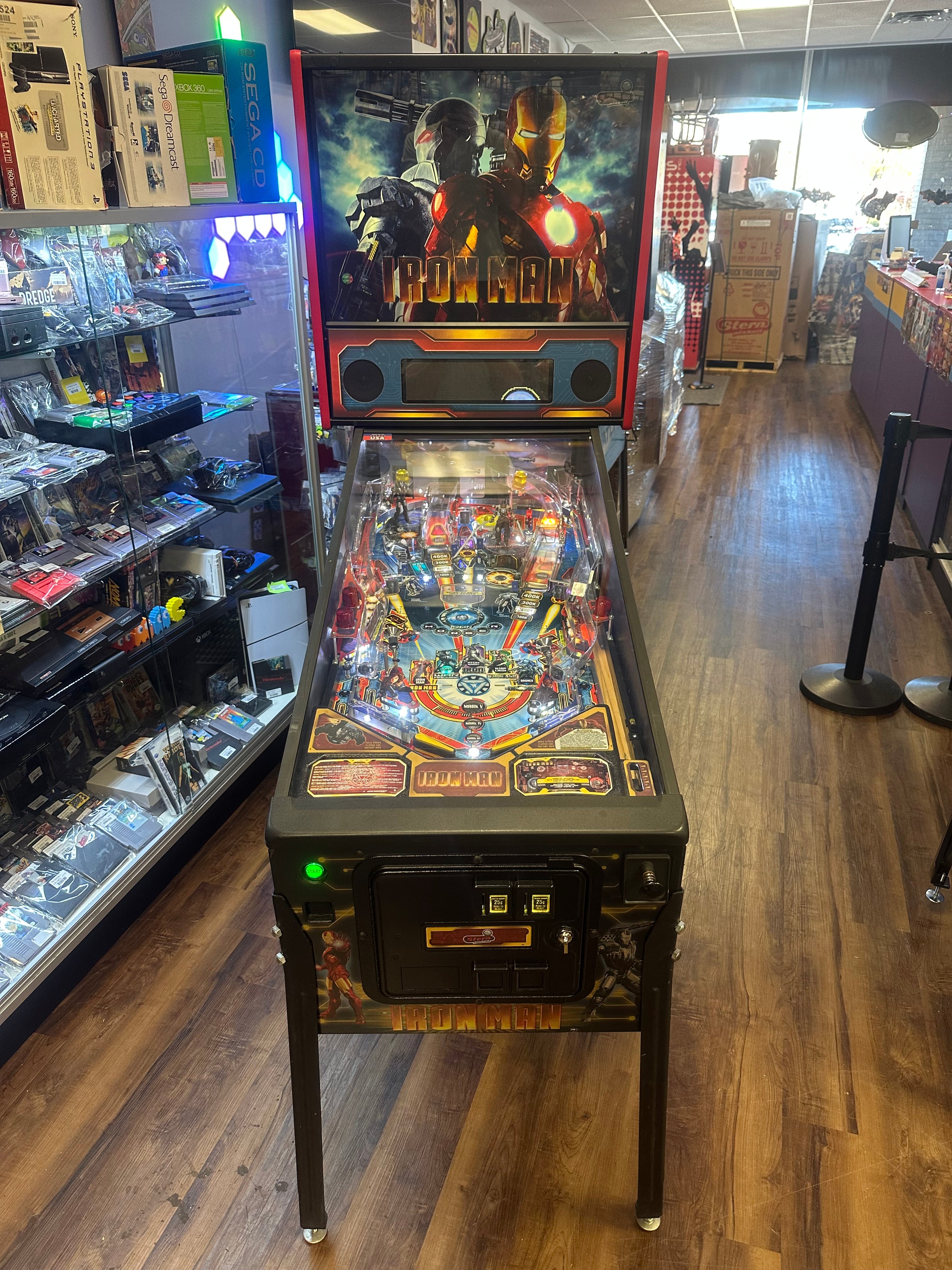 Stern Pinball Ironman Vault Pinball Machine
