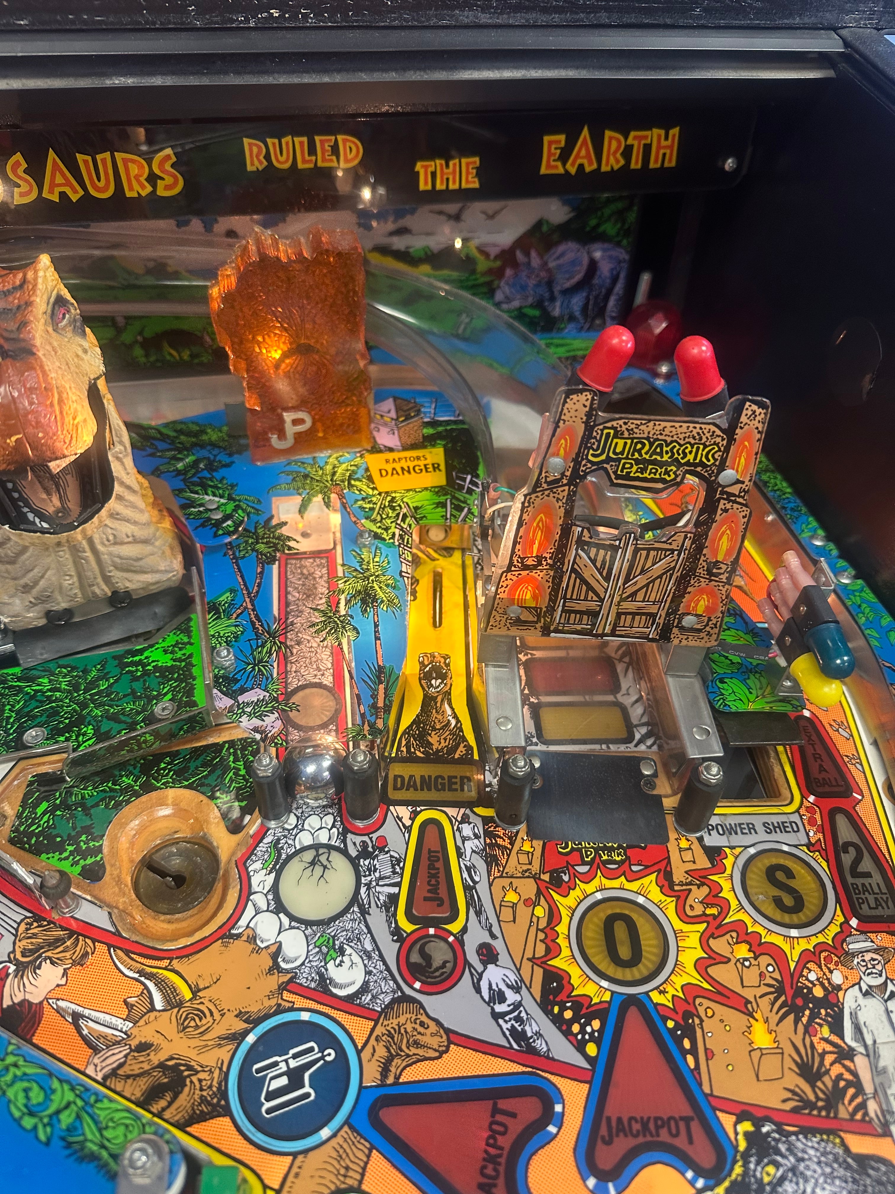 Data East Jurassic Park Pinball Machine