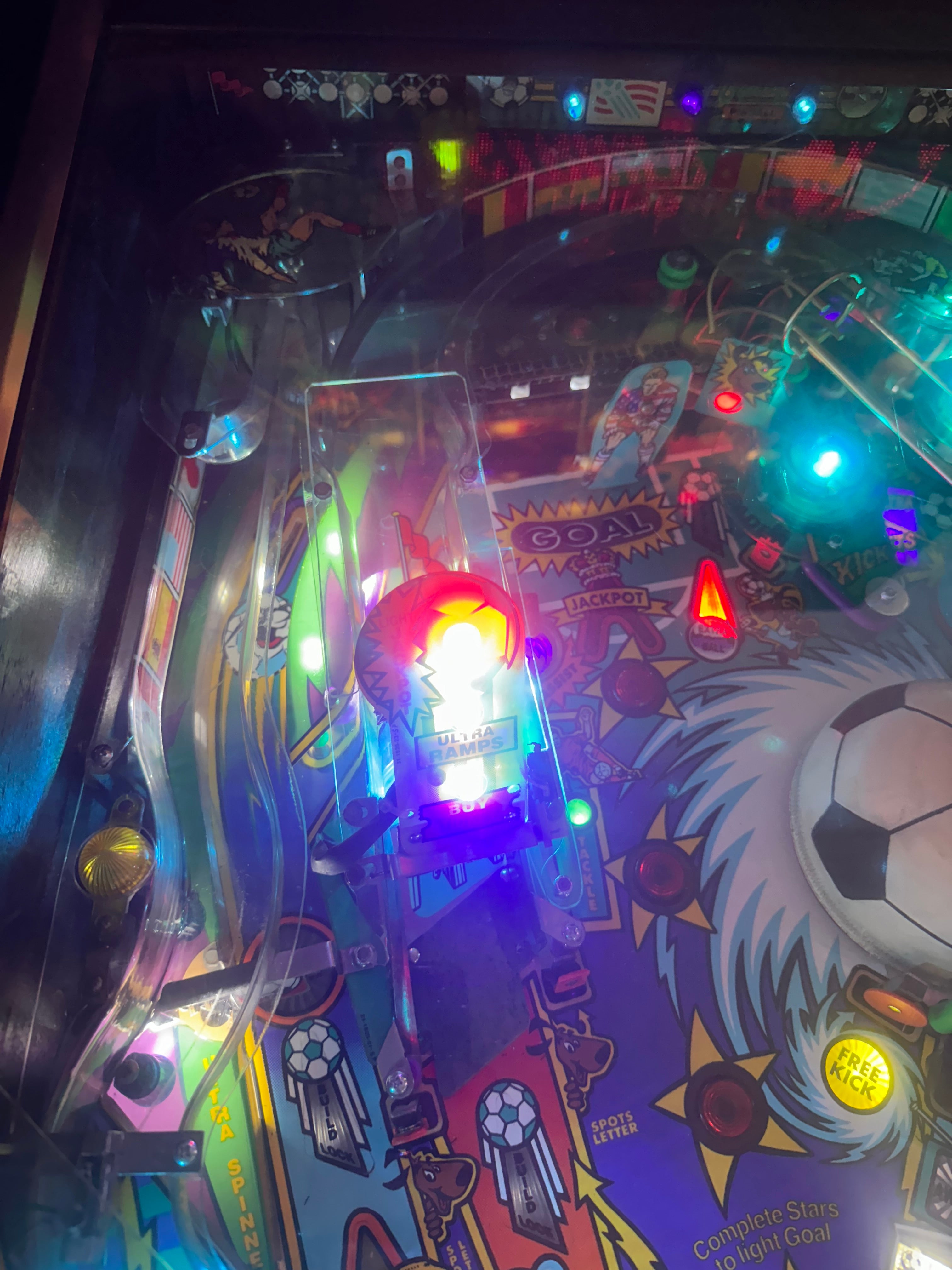 Bally World Cup Soccer Pinball Machine