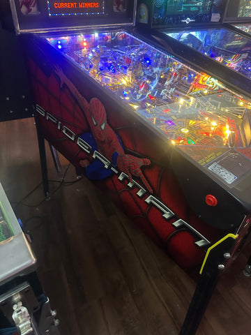 Image of Stern Pinball LOADED Spider-Man Pinball Machine