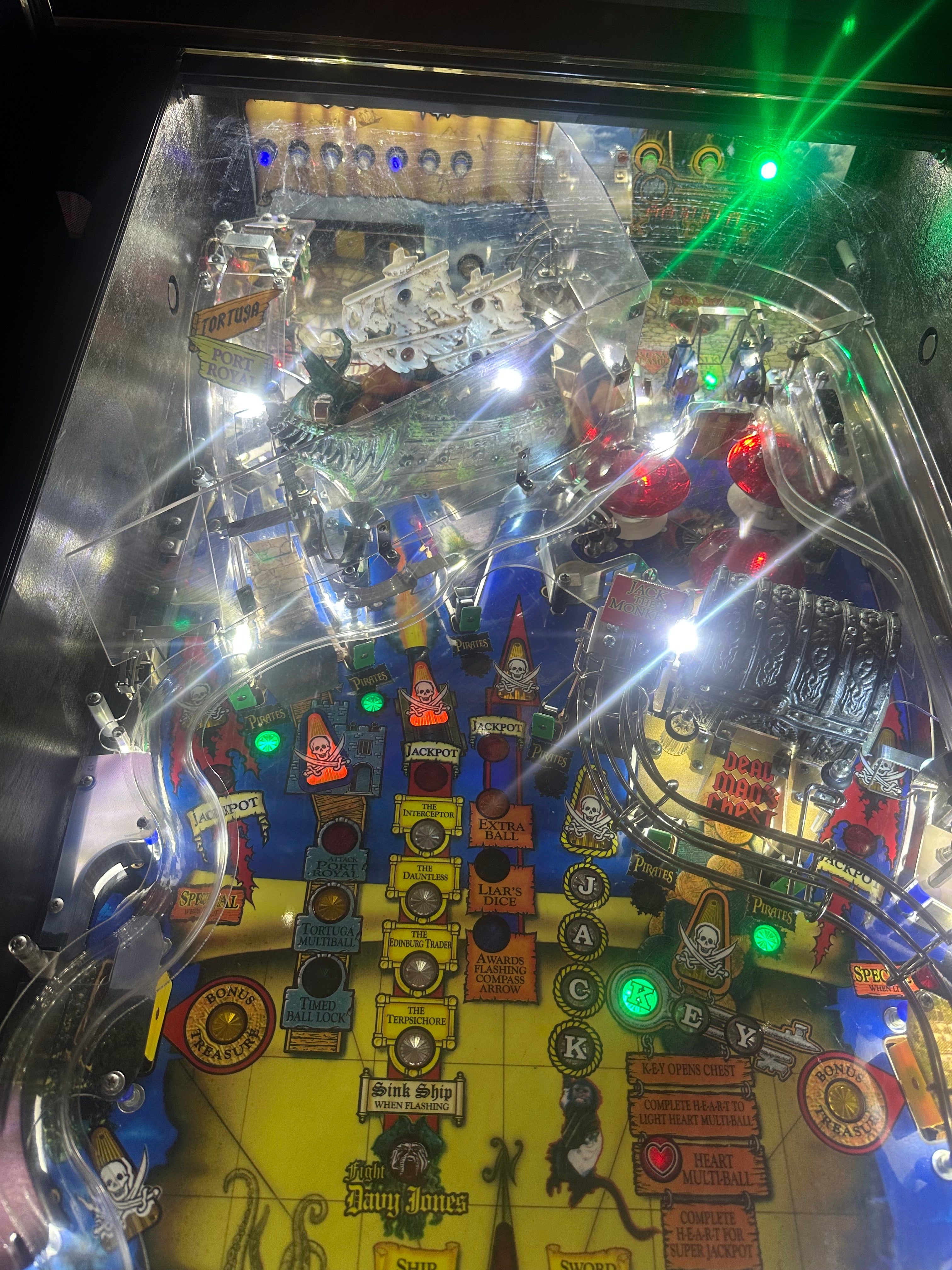 Stern Pinball Pirates of the Caribbean Pinball Machine