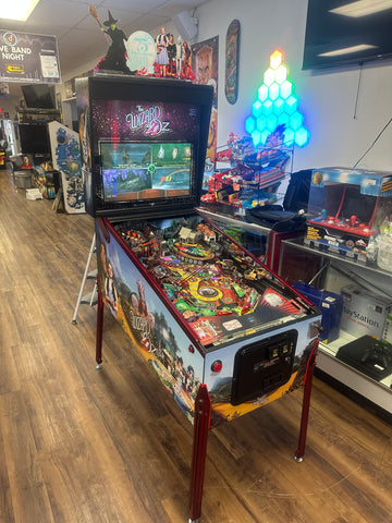 Image of JJP Wizard of Oz 75th Anniversary Ruby Red Edition Pinball Machine
