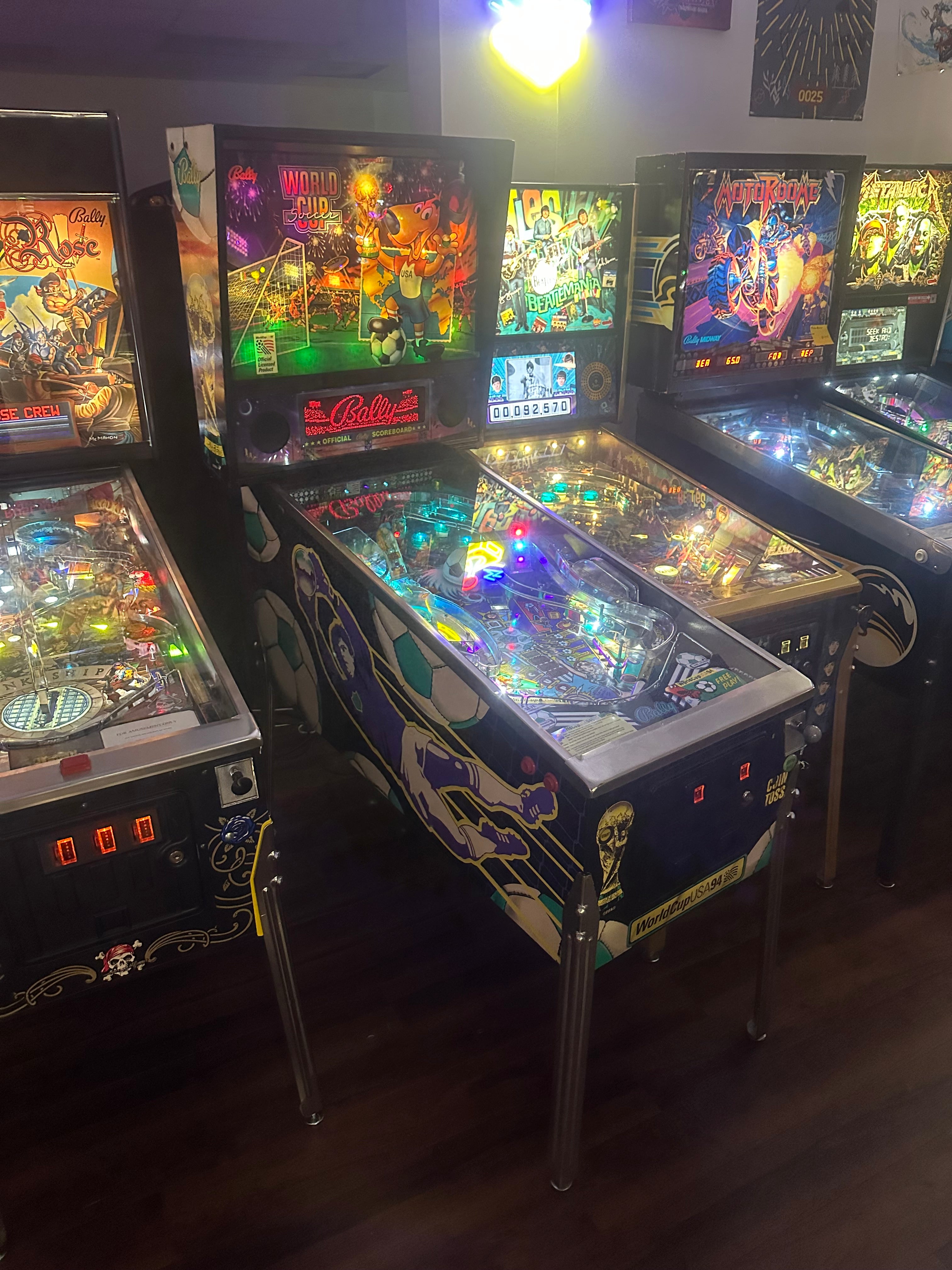 Bally World Cup Soccer Pinball Machine