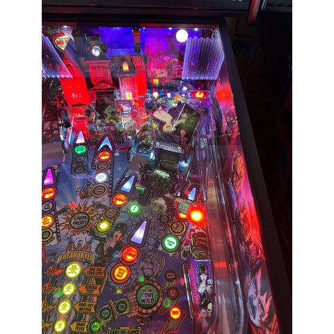 Image of Stern Pinball Elvira's House of Horrors Premium Pinball Machine