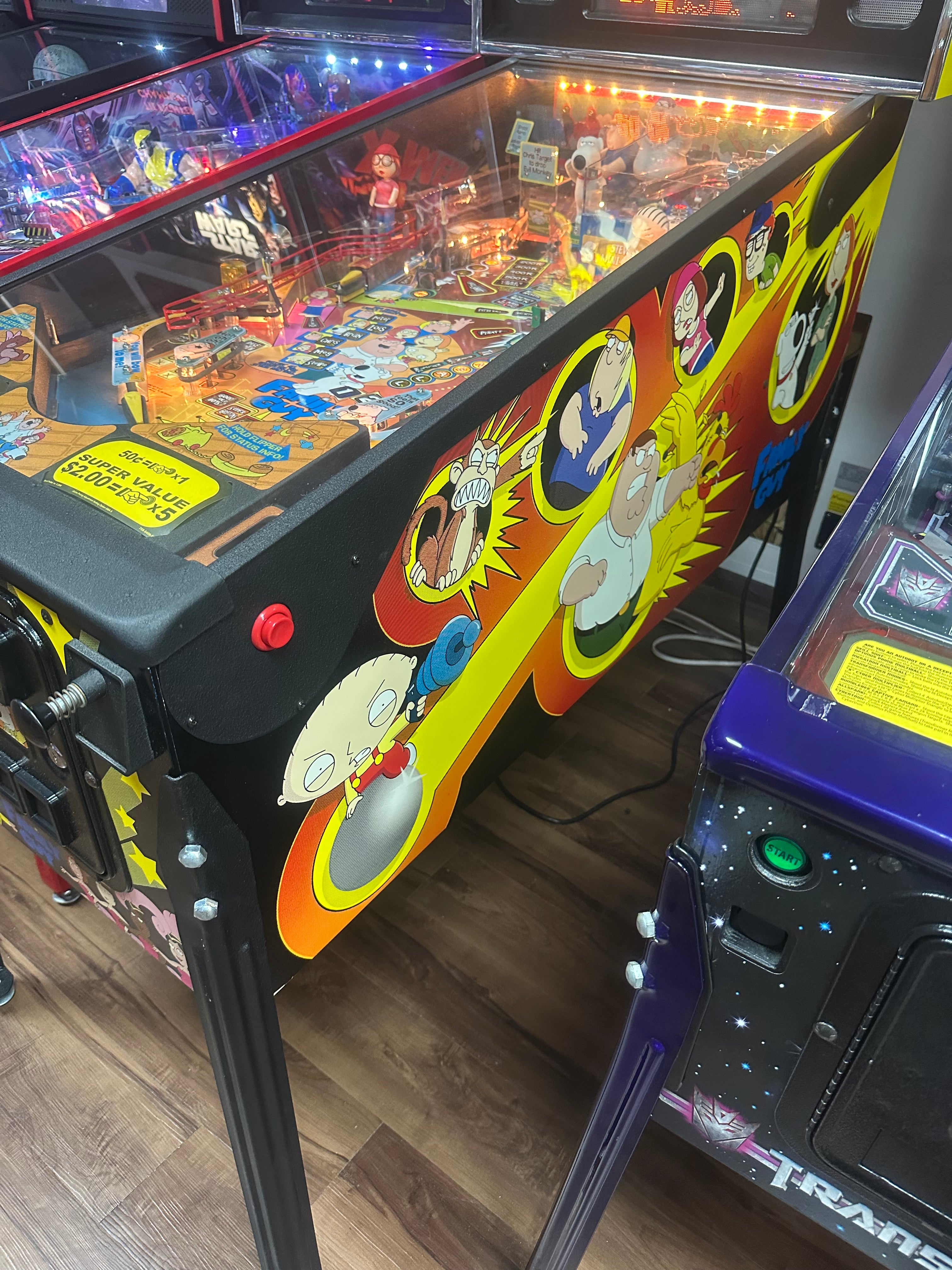 Stern Pinball Family Guy Pinball Machine