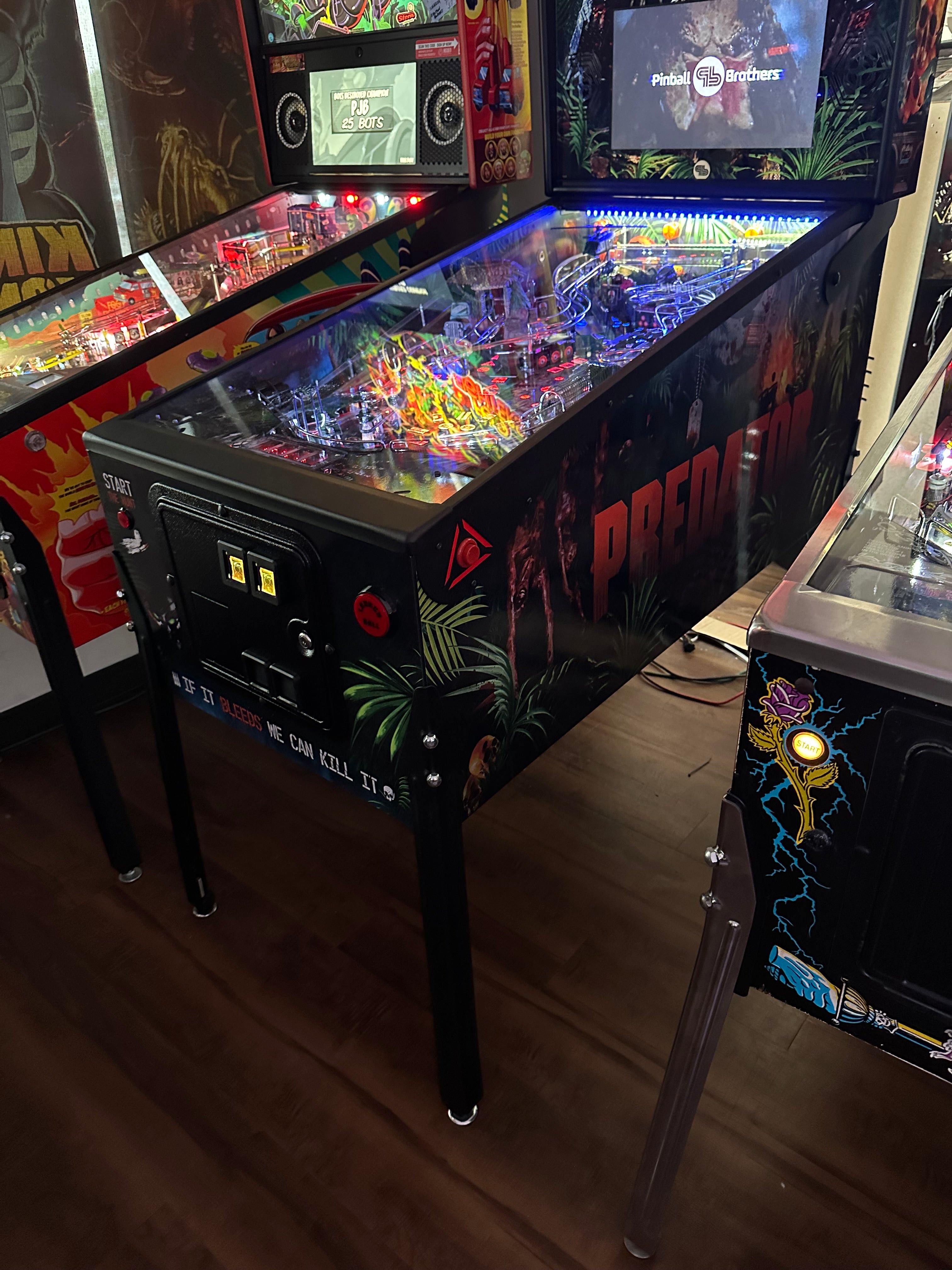 Pinball Brothers Predator Pinball Machine