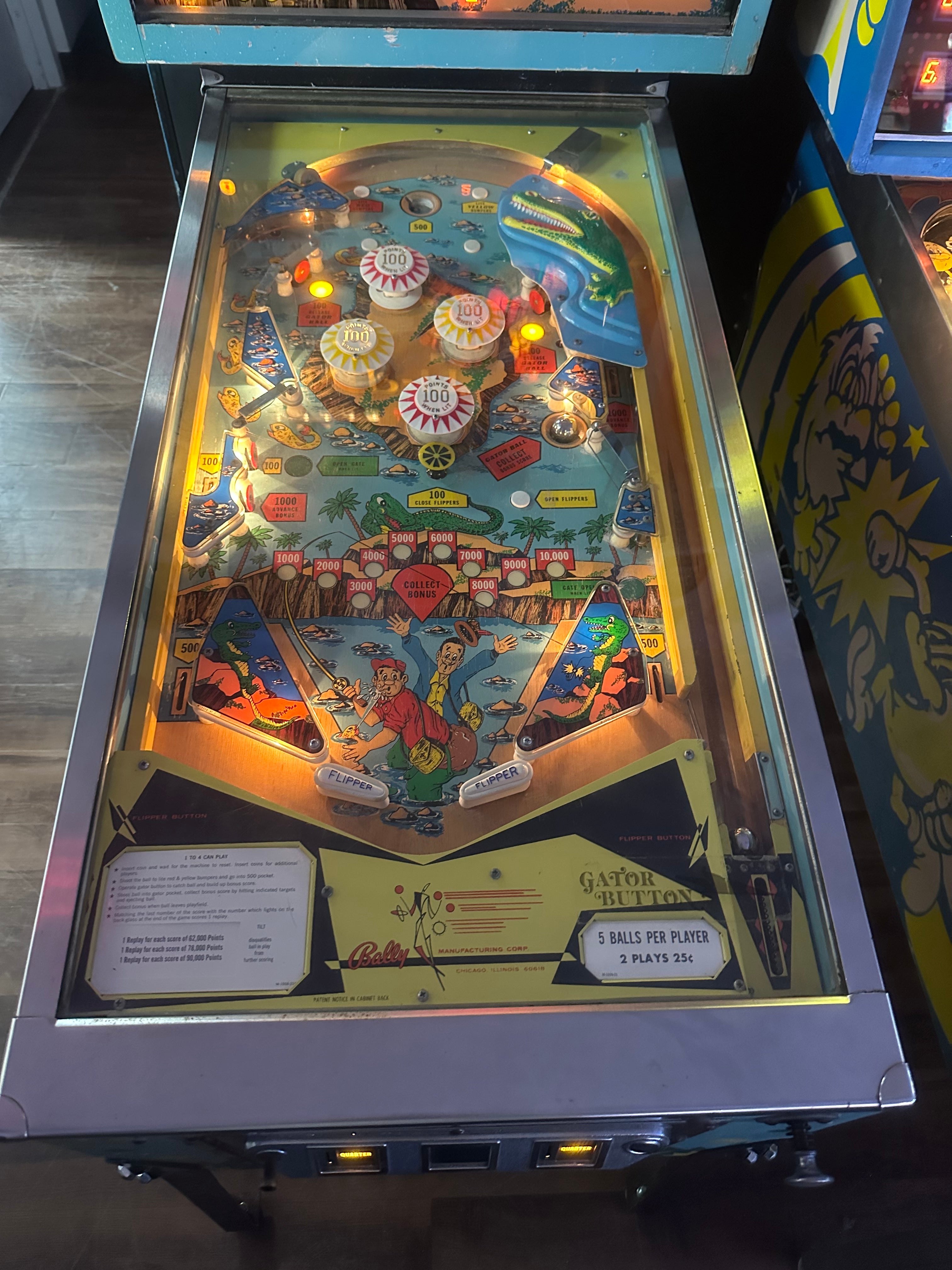 Bally Nip-It Pinball Machine