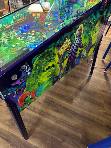 Image of Spooky Pinball Beetlejuice Pinball Machine IN STOCK READY TO SHIP