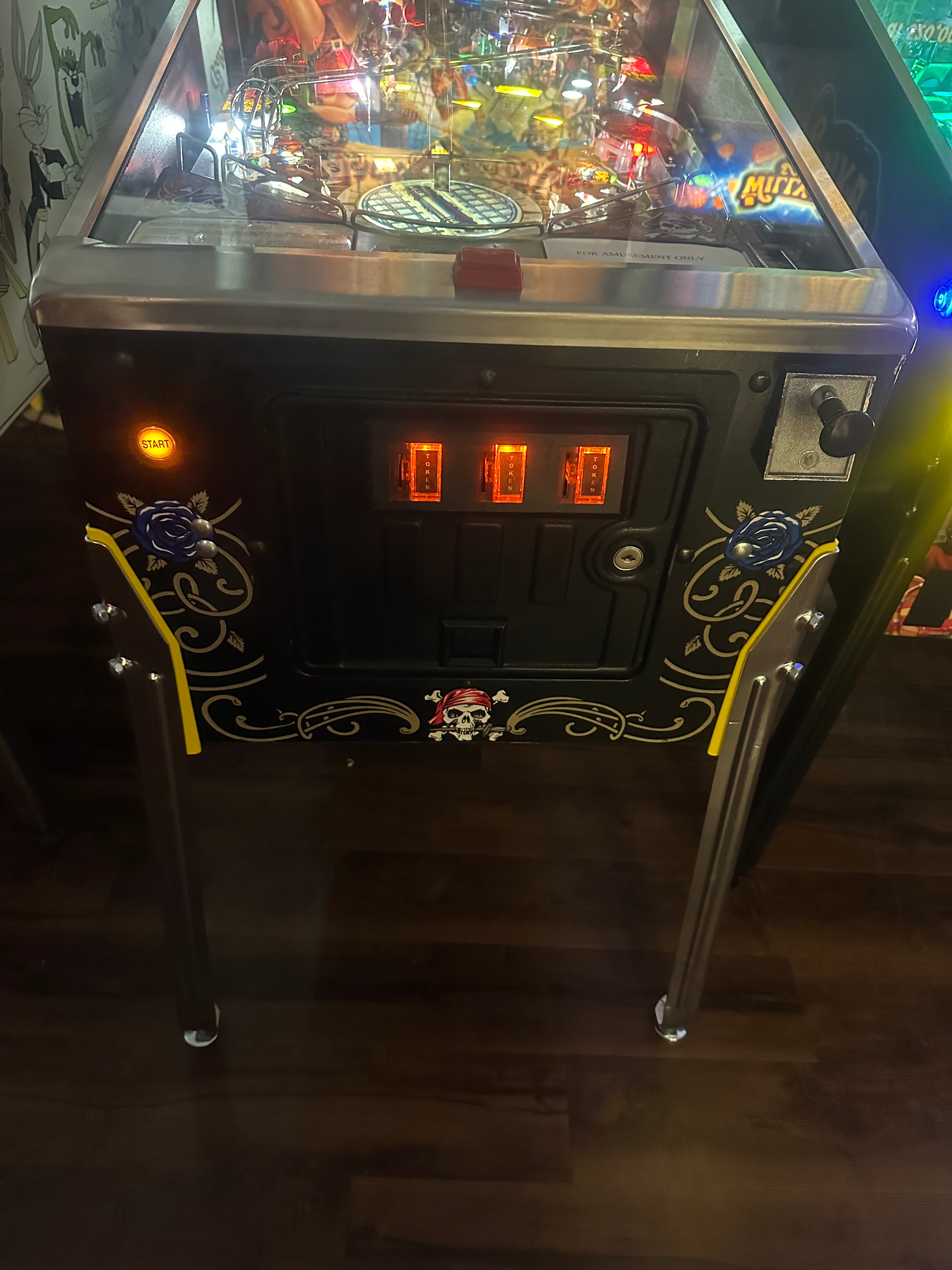 Bally Black Rose Pinball Machine