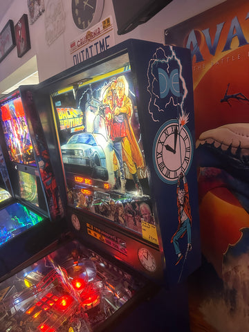 Image of Data East LOADED Back to the Future Pinball Machine