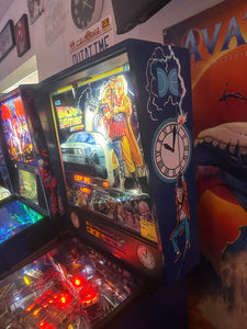 Data East LOADED Back to the Future Pinball Machine