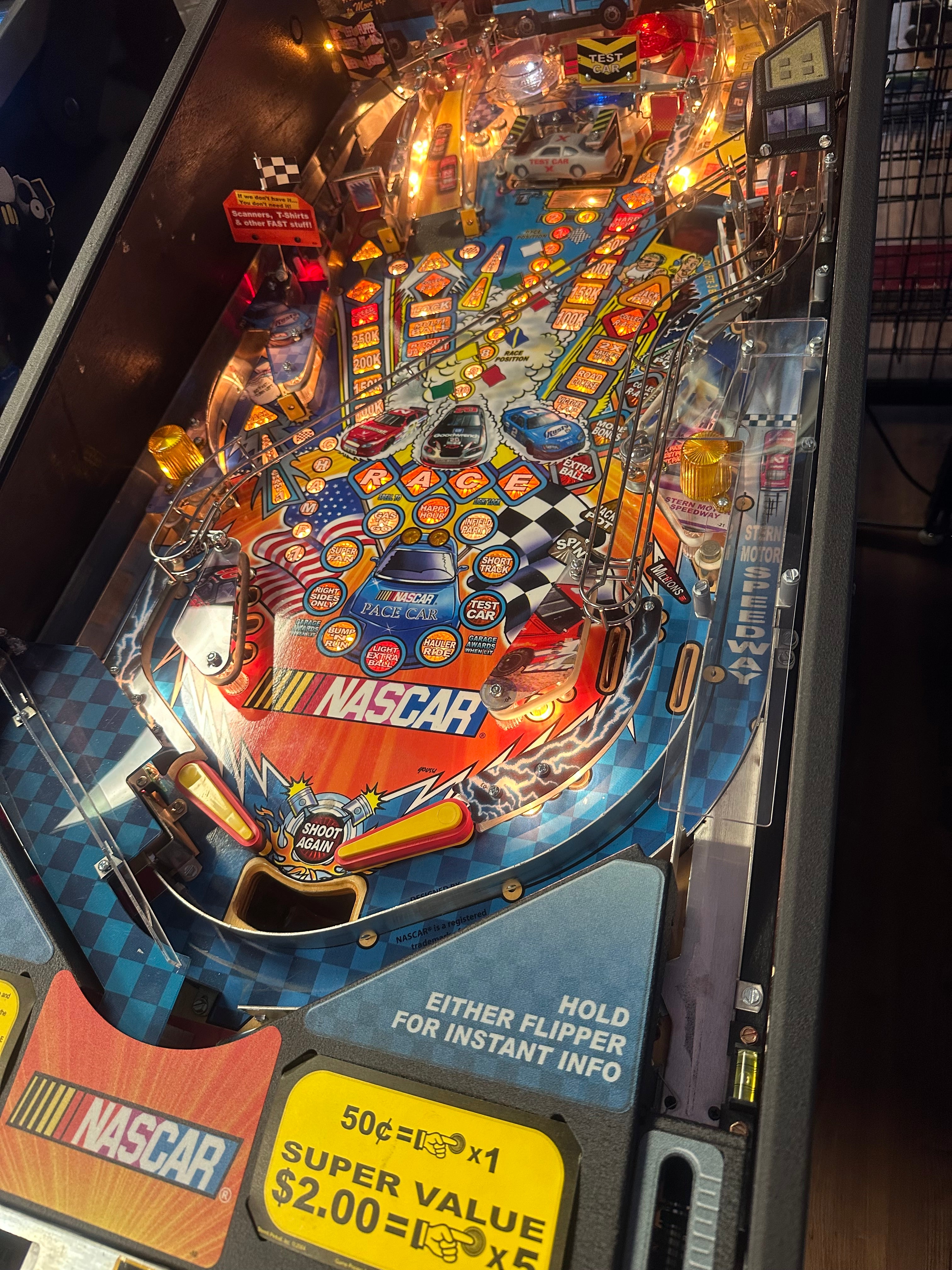 Stern Pinball NASCAR Pinball Machine