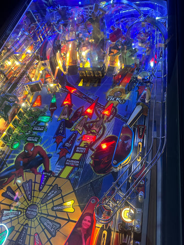 Image of Stern Pinball LOADED Spider-Man Pinball Machine