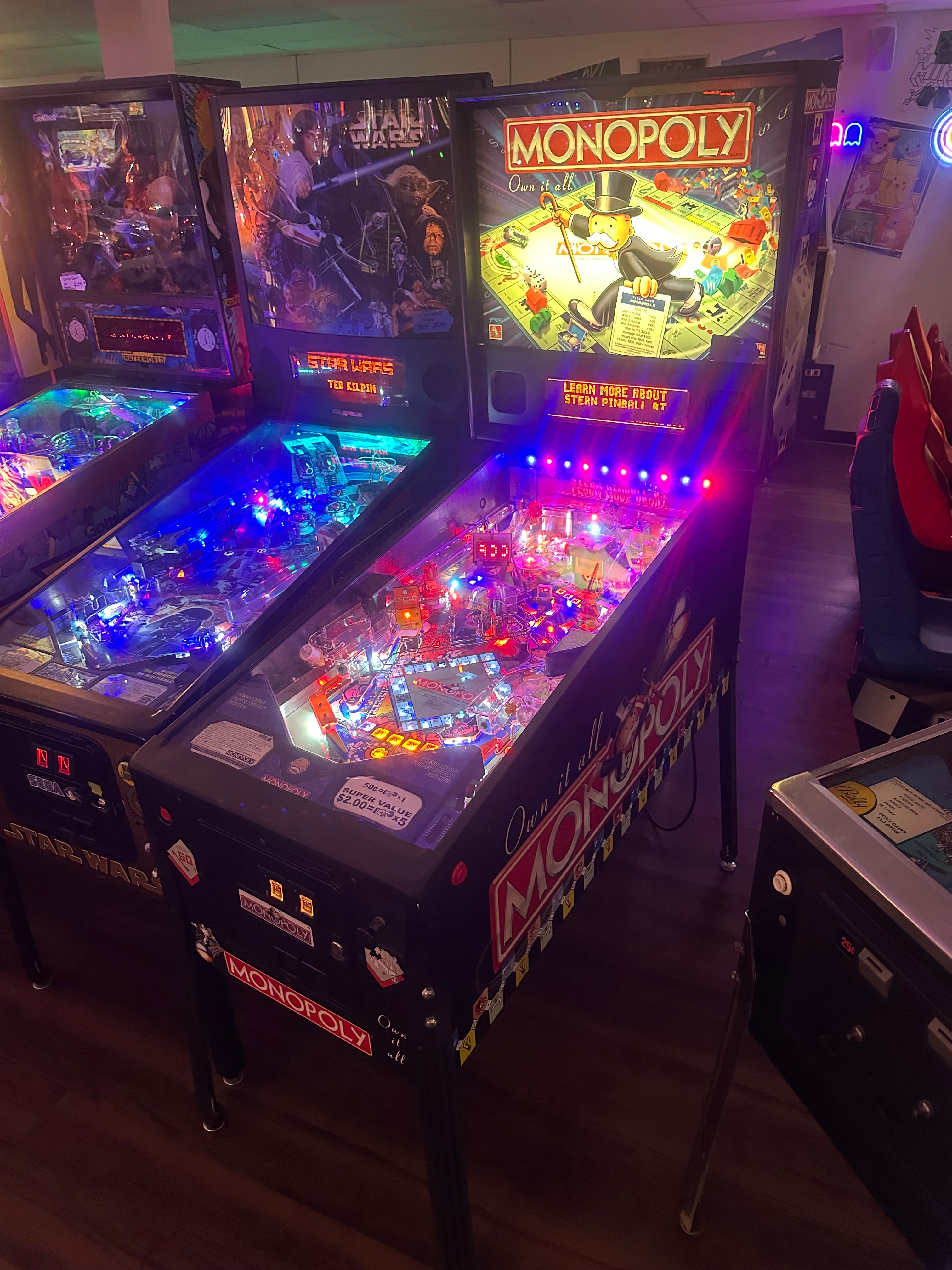 Stern Pinball Monopoly Pinball Machine