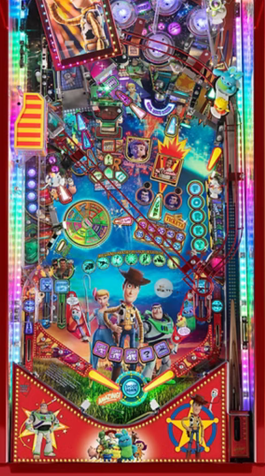 JJP Toy Story 4 Collector's Edition Pinball Machine