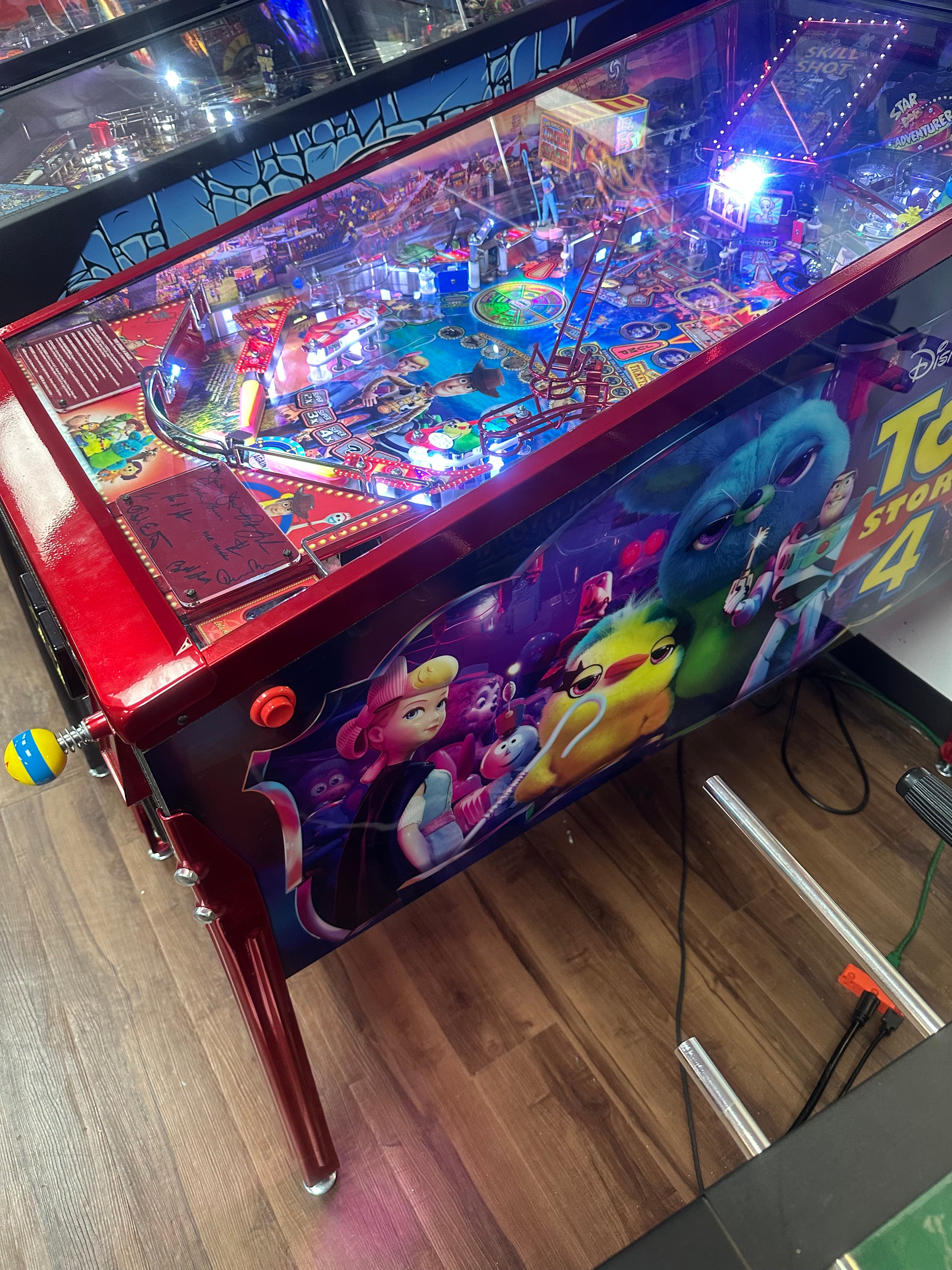 JJP Toy Story 4 Collectors Edition Pinball Machine