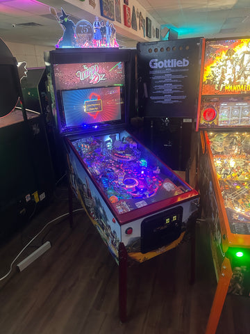 Image of JJP Wizard of Oz 75th Anniversary Ruby Red Edition Pinball Machine