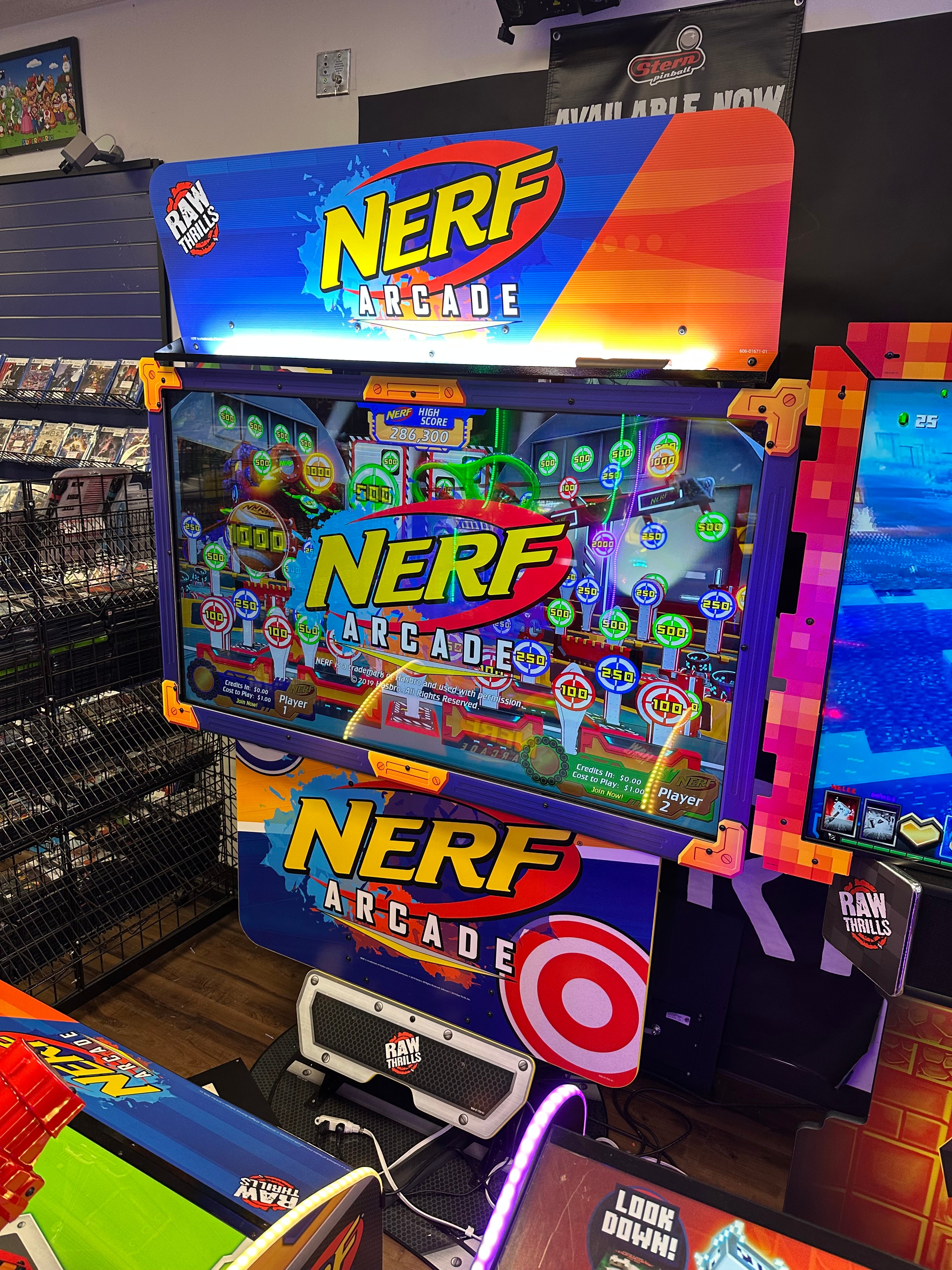 Raw Thrills Nerf Arcade Game