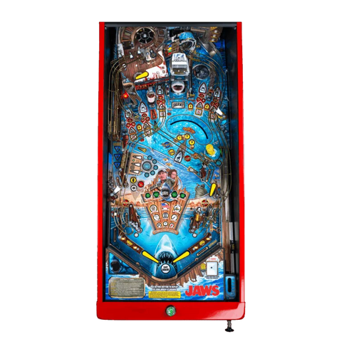 Image of Stern Pinball Jaws 50th Anniversary Pinball Machine