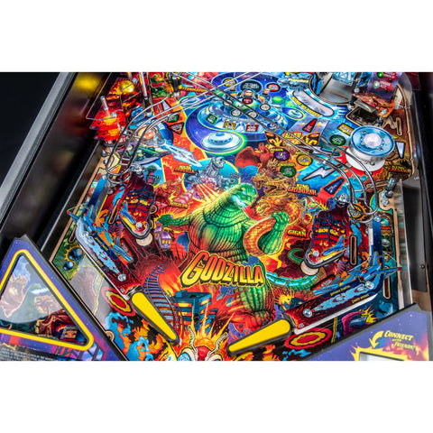 Image of Stern Pinball Godzilla Premium Pinball Machine