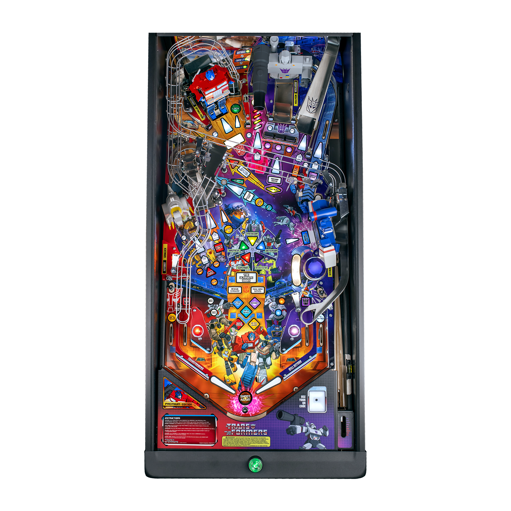 Stern Pinball Transformers: More Than Meets the Eye Premium Pinball Machine