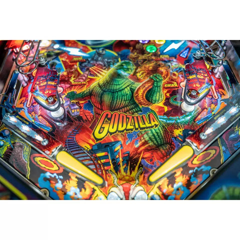Image of Stern Pinball Godzilla Premium Pinball Machine IN STOCK