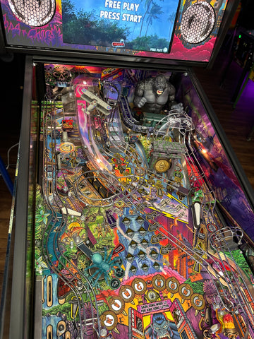 Image of Stern Pinball LOADED King Kong: Myth of Terror Island Limited Edition Pinball Machine