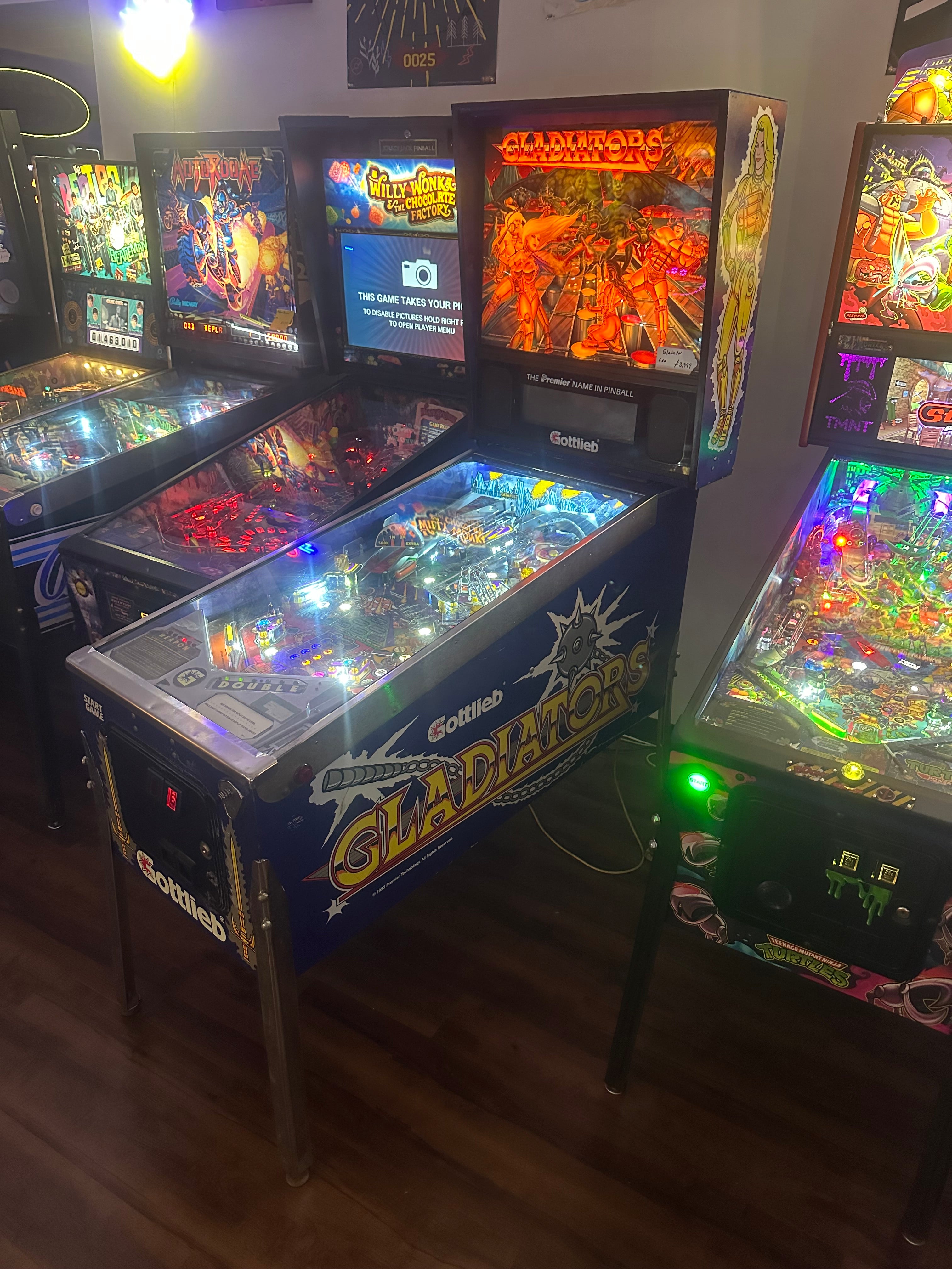 Gottlieb Gladiators Pinball Machine