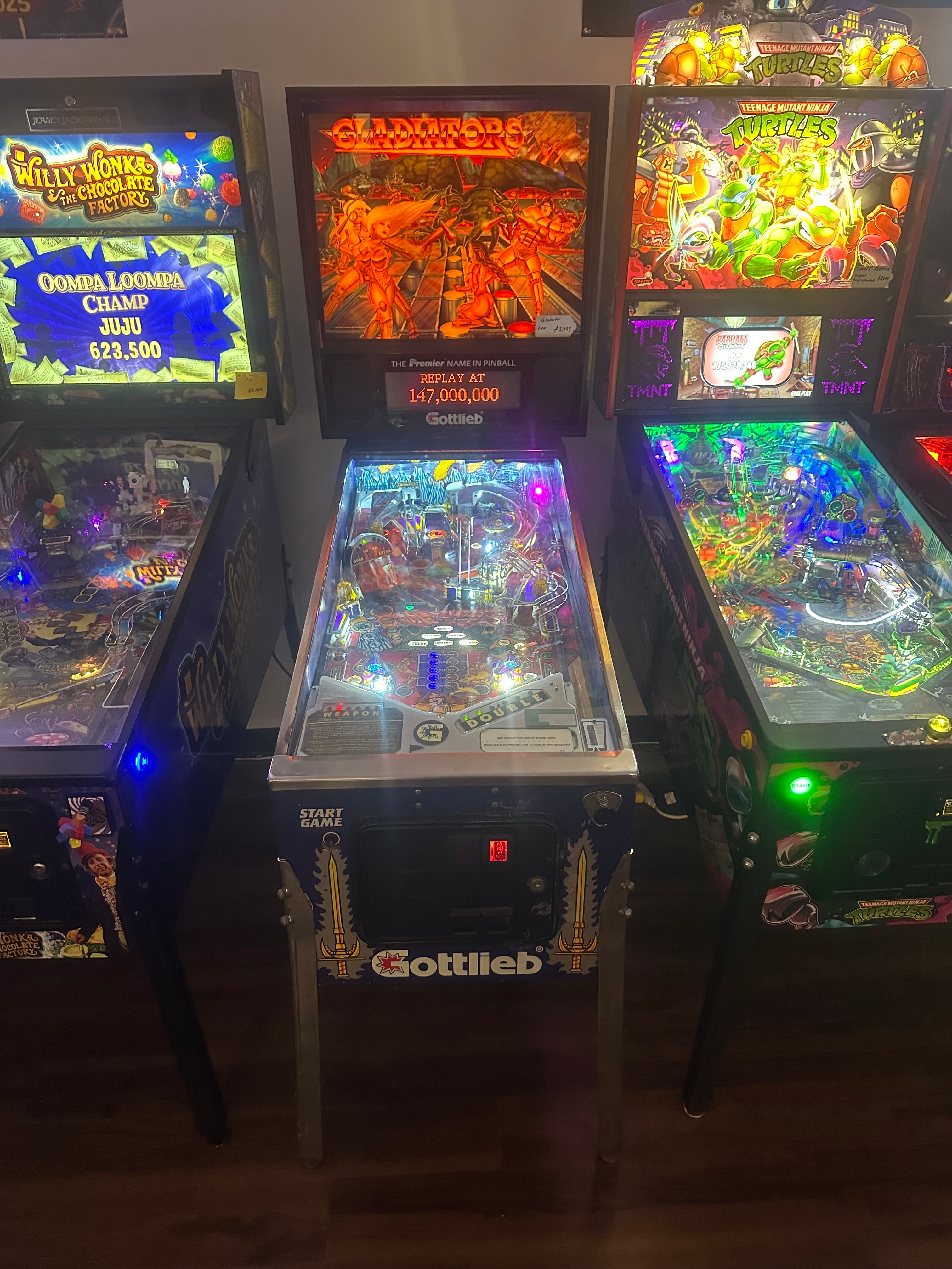 Gottlieb Gladiators Pinball Machine