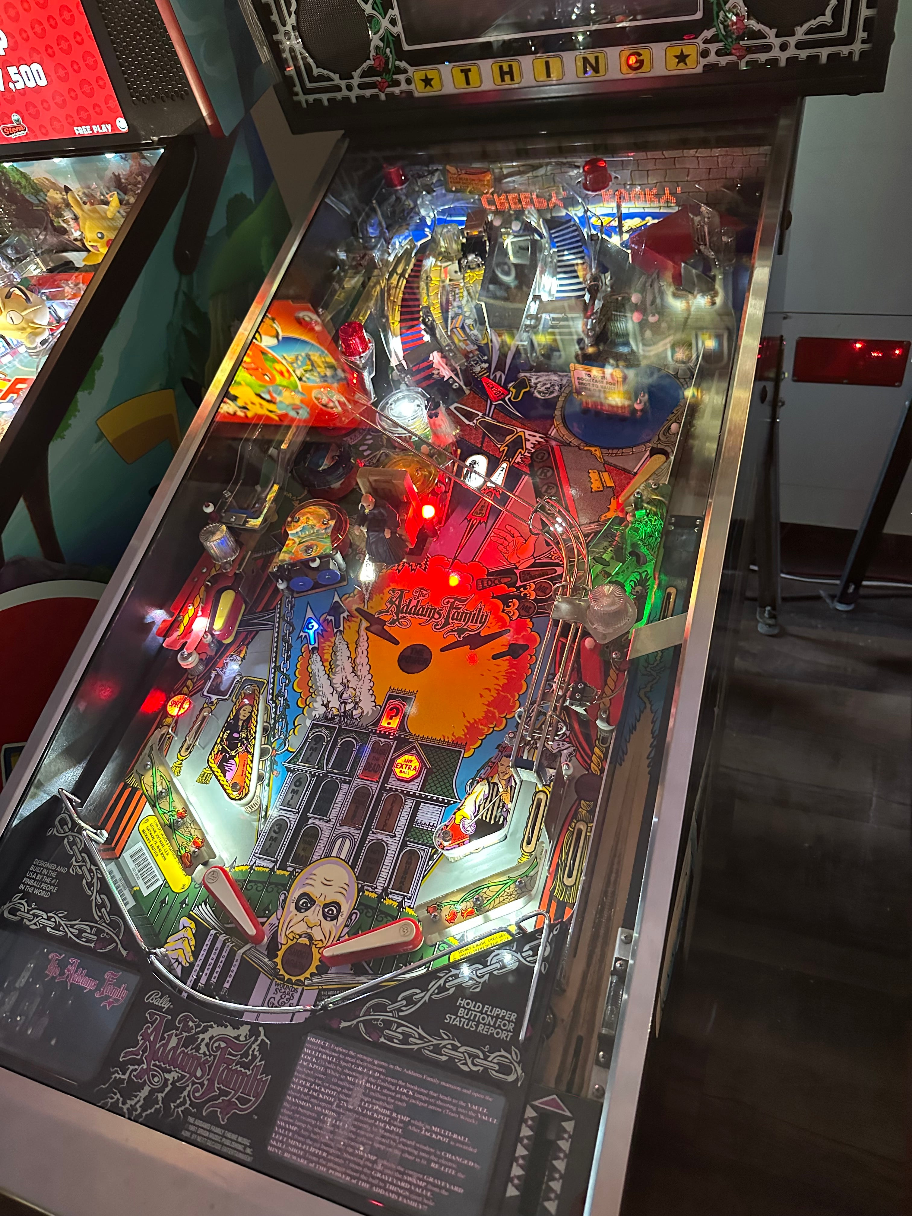 Bally The Addams Family Pinball Machine