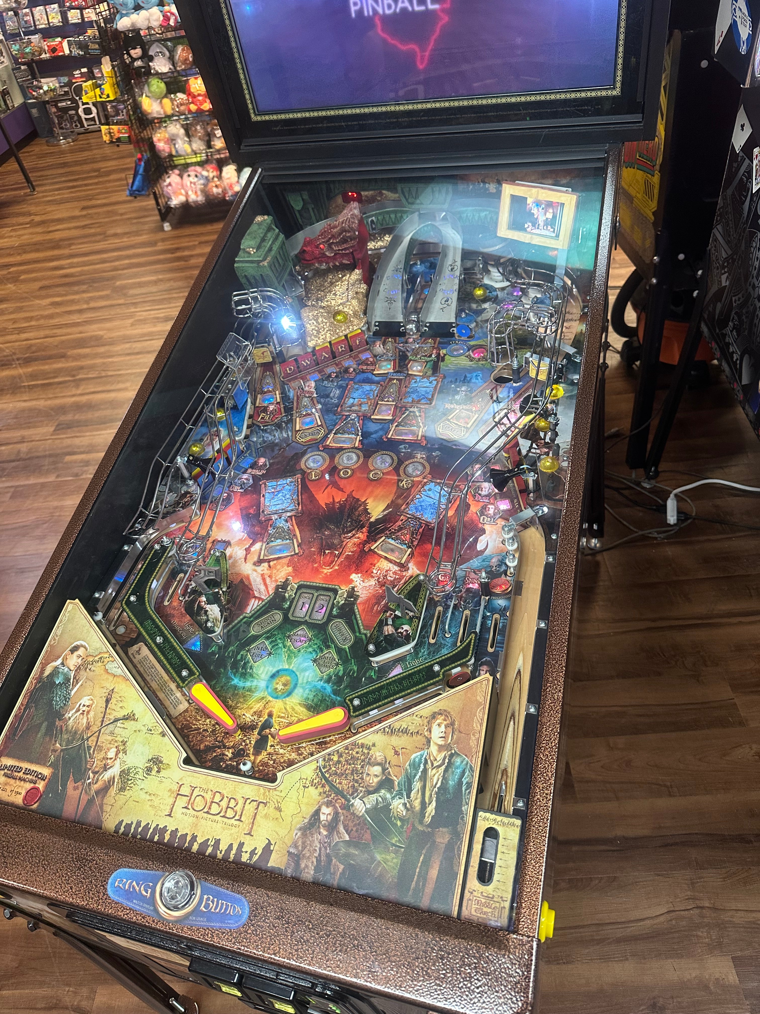JJP The Hobbit Limited Edition Pinball Machine