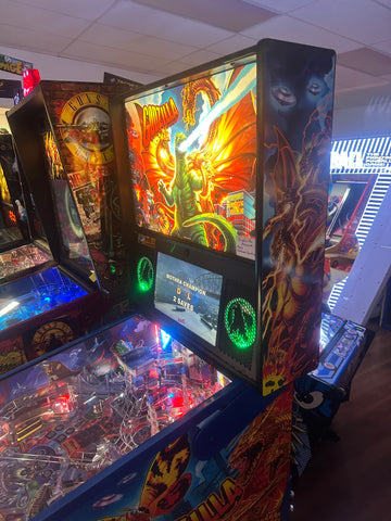 Image of Stern Pinball LOADED Godzilla Premium Pinball Machine