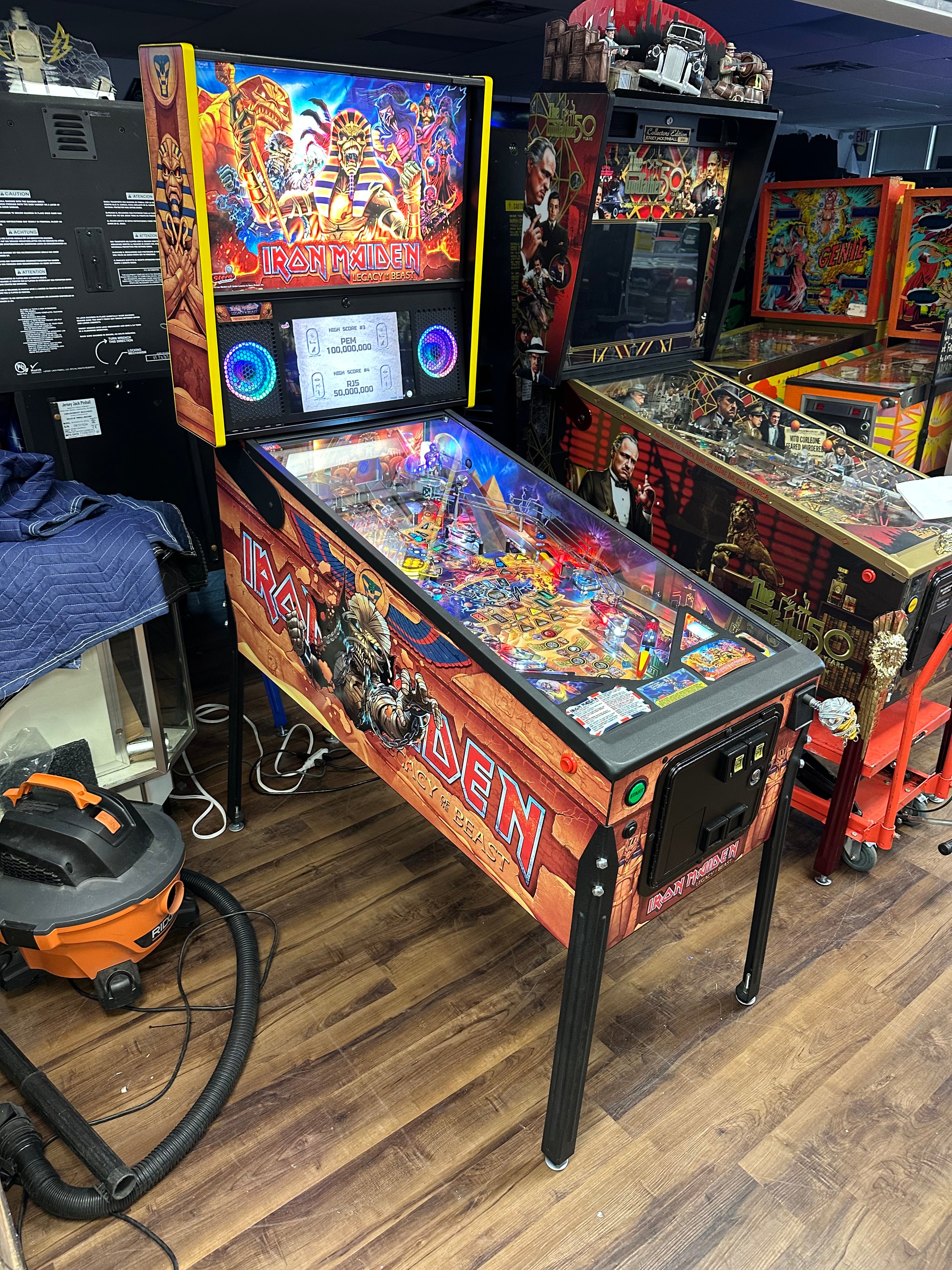 Stern Pinball Iron Maiden Premium Pinball Machine