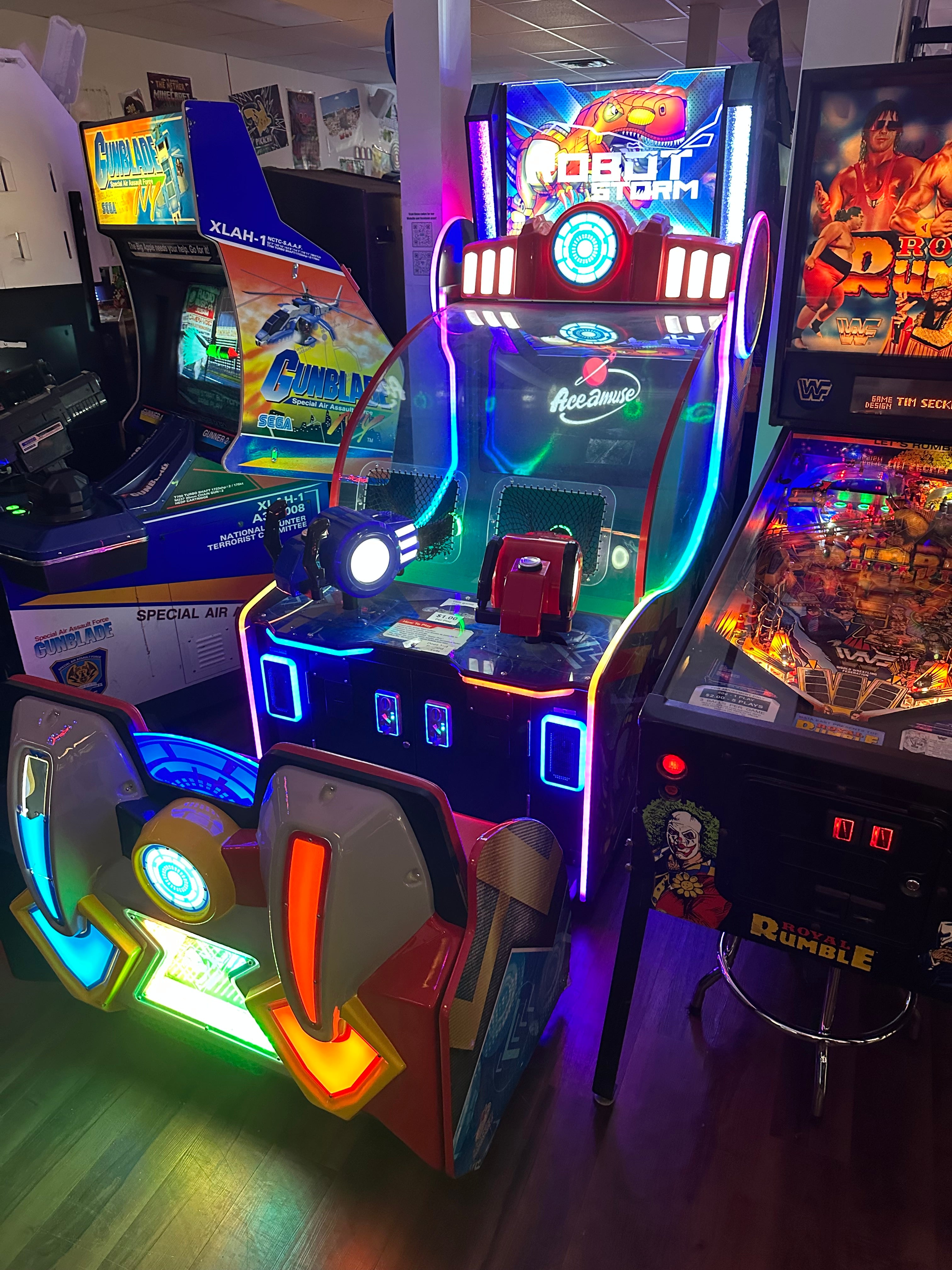 Robot Storm Arcade Game