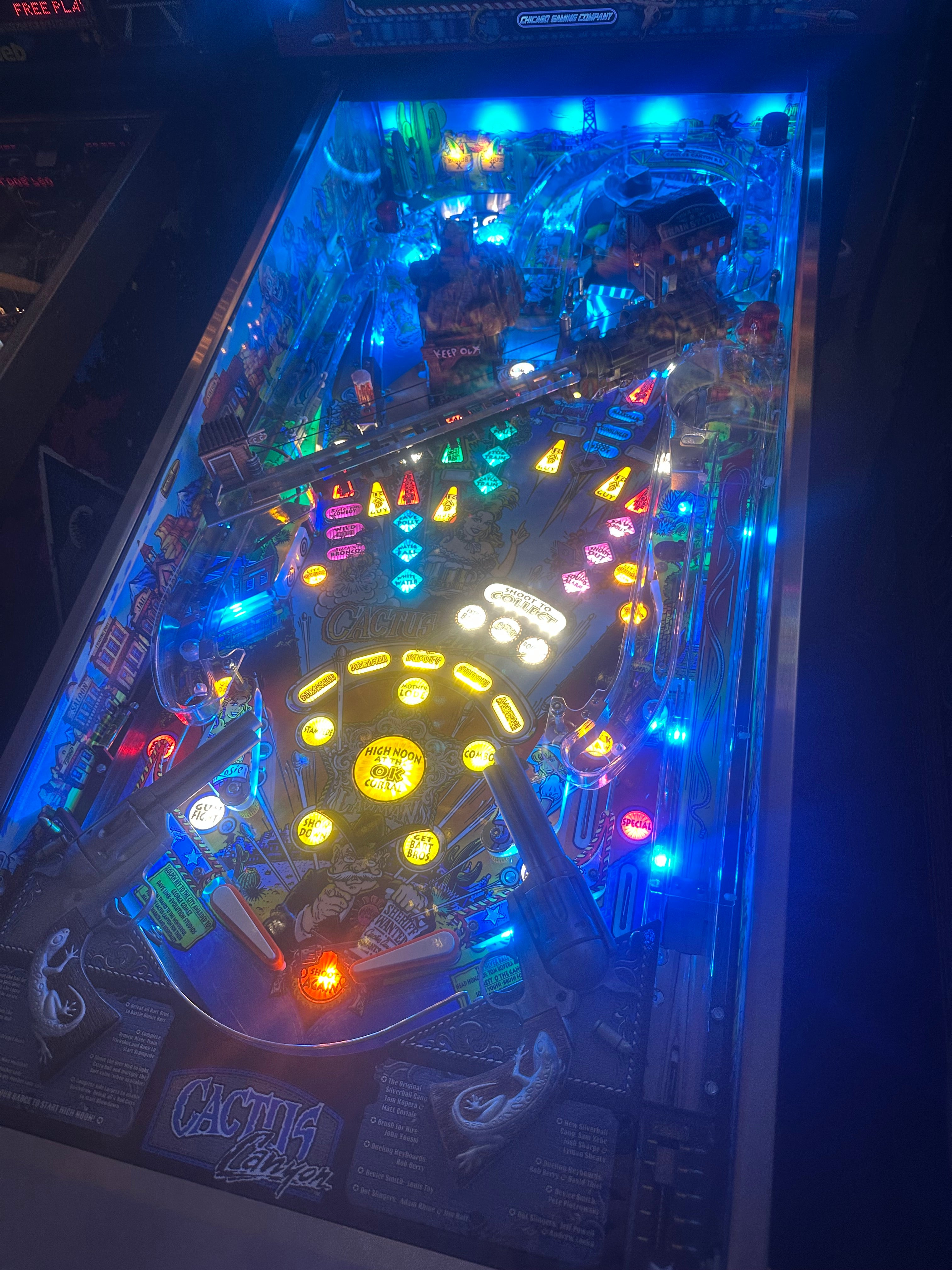 CGC LOADED Cactus Canyon Special Edition Pinball Machine