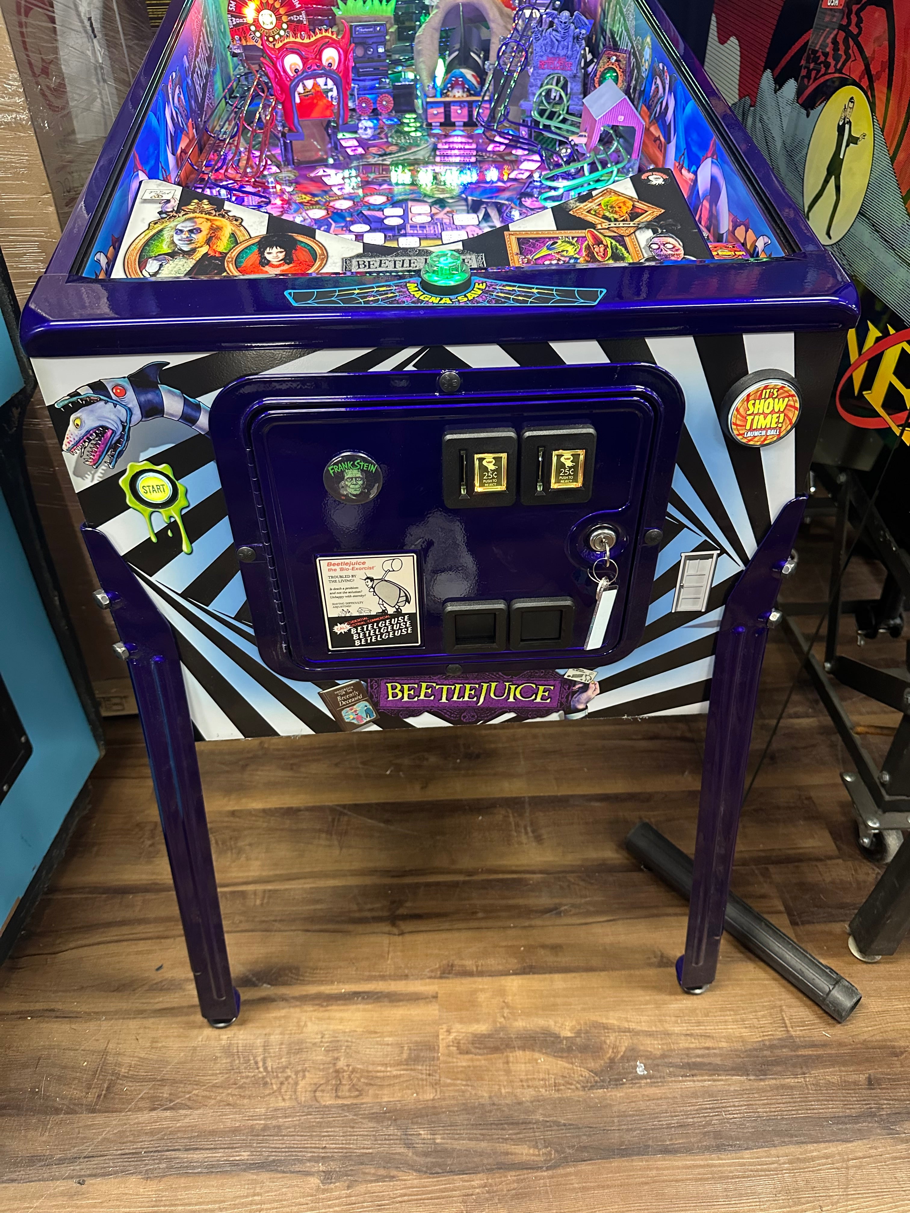 Spooky Pinball Beetlejuice Pinball Machine IN STOCK