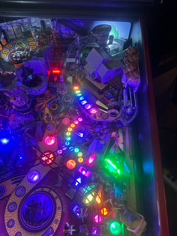 Image of JJP Wizard of Oz 75th Anniversary Ruby Red Edition Pinball Machine