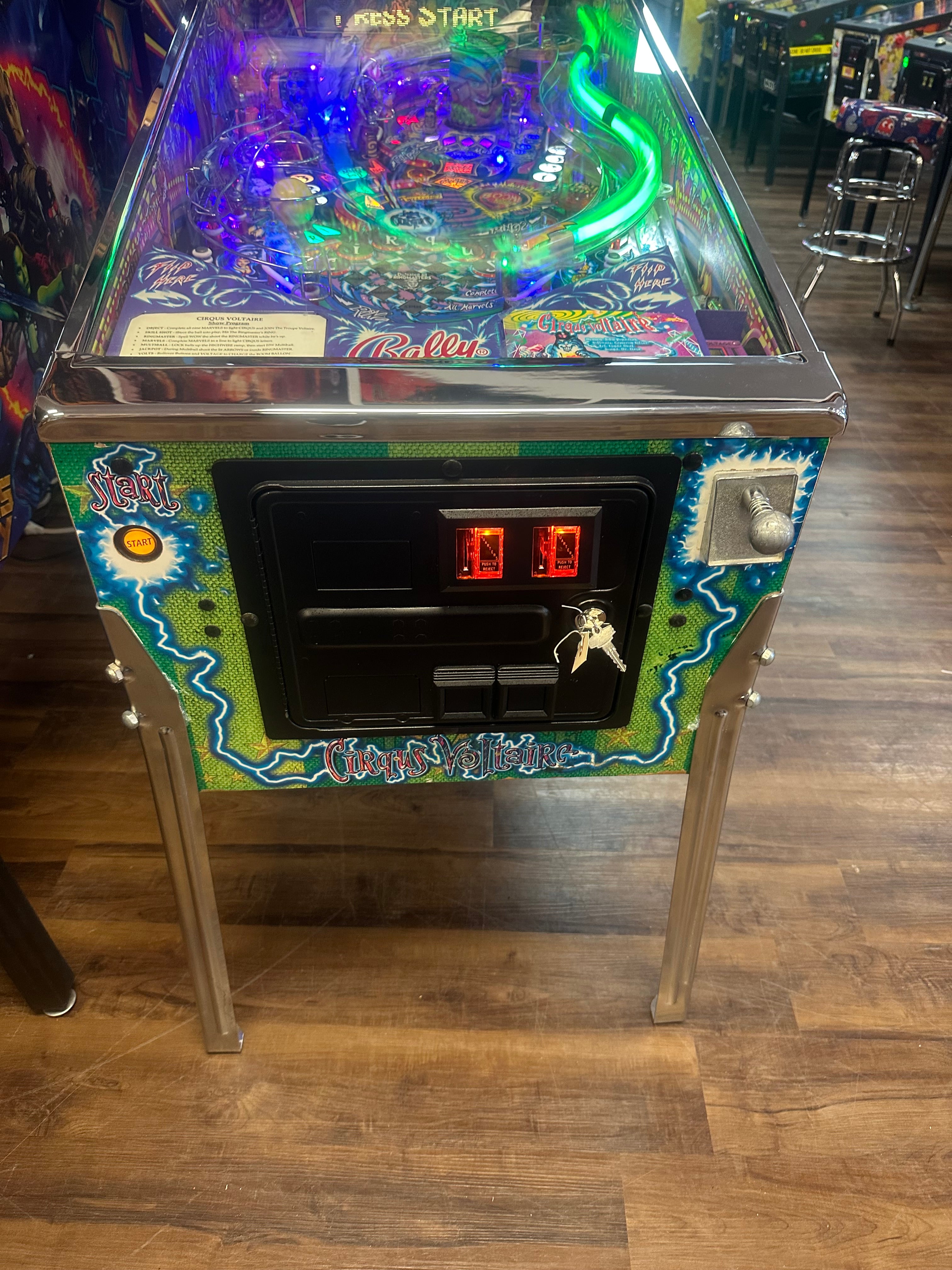 Bally Cirqus Voltaire Pinball Machine