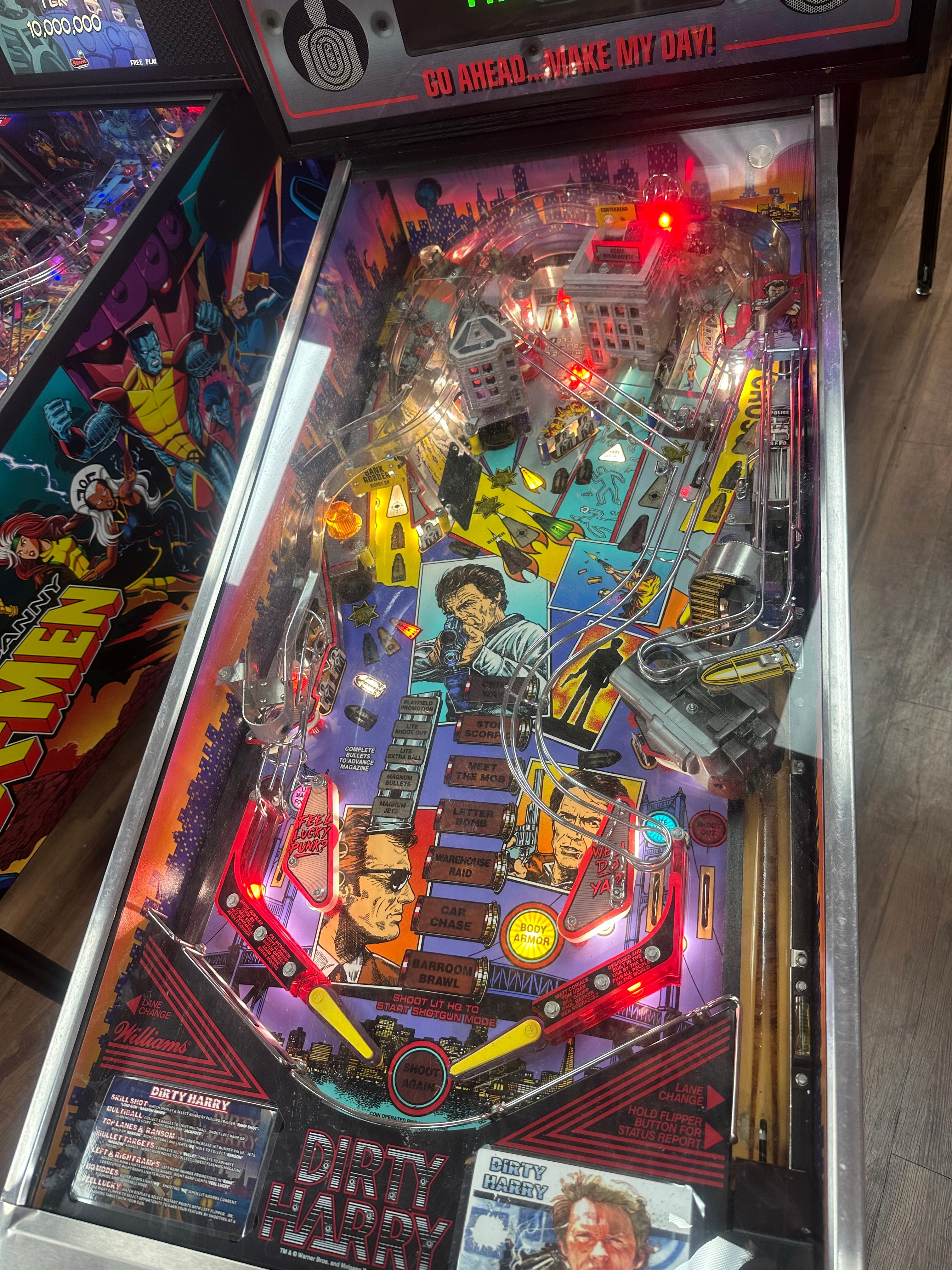 Williams Dirty Harry Pinball Machine