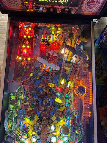 Image of Williams LOADED Indiana Jones: The Pinball Adventure Pinball Machine