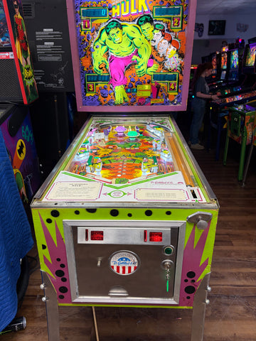 Image of Gottlieb The Incredible Hulk Pinball Machine