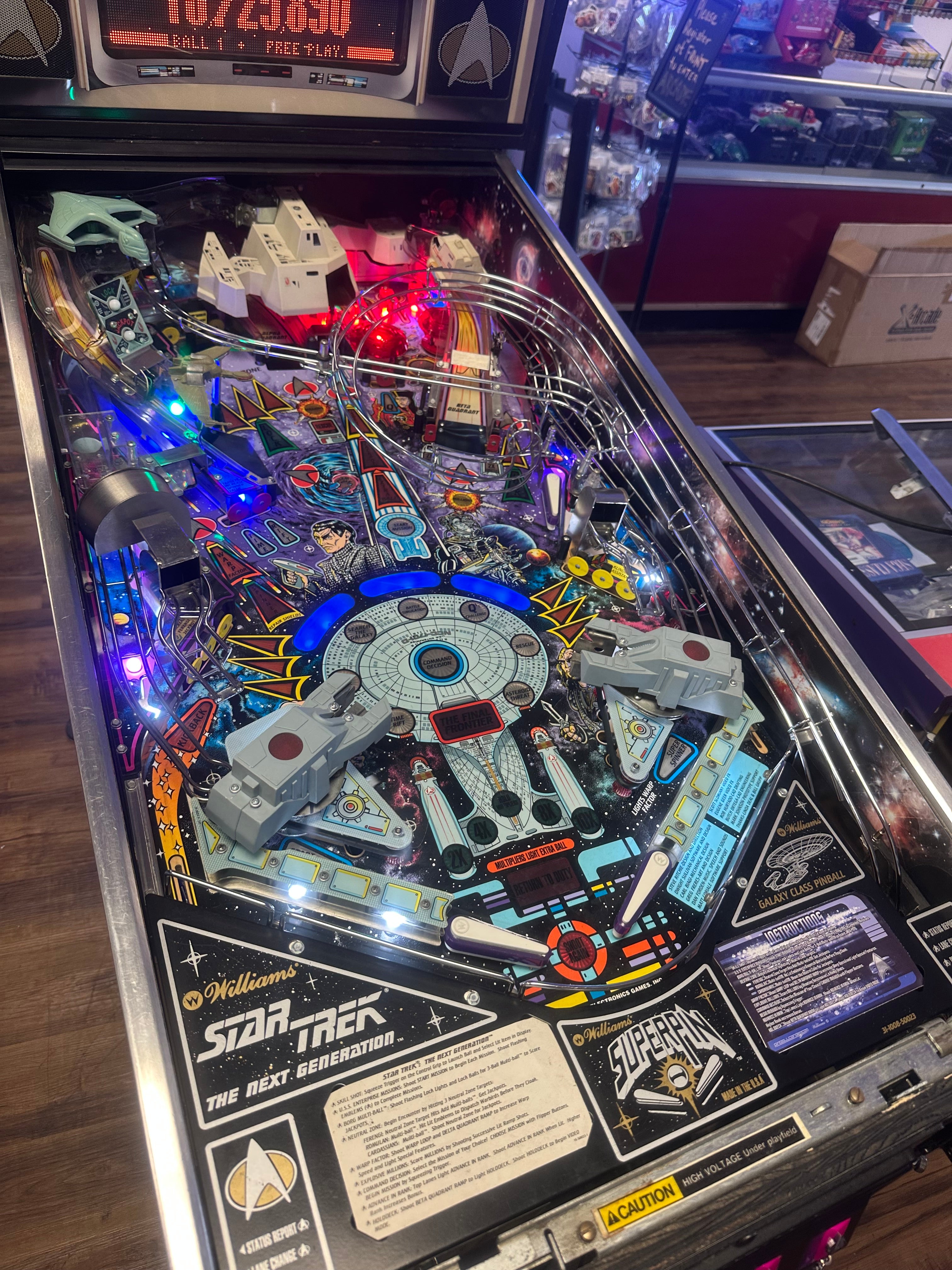Williams Star Trek: The Next Generation Pinball Machine