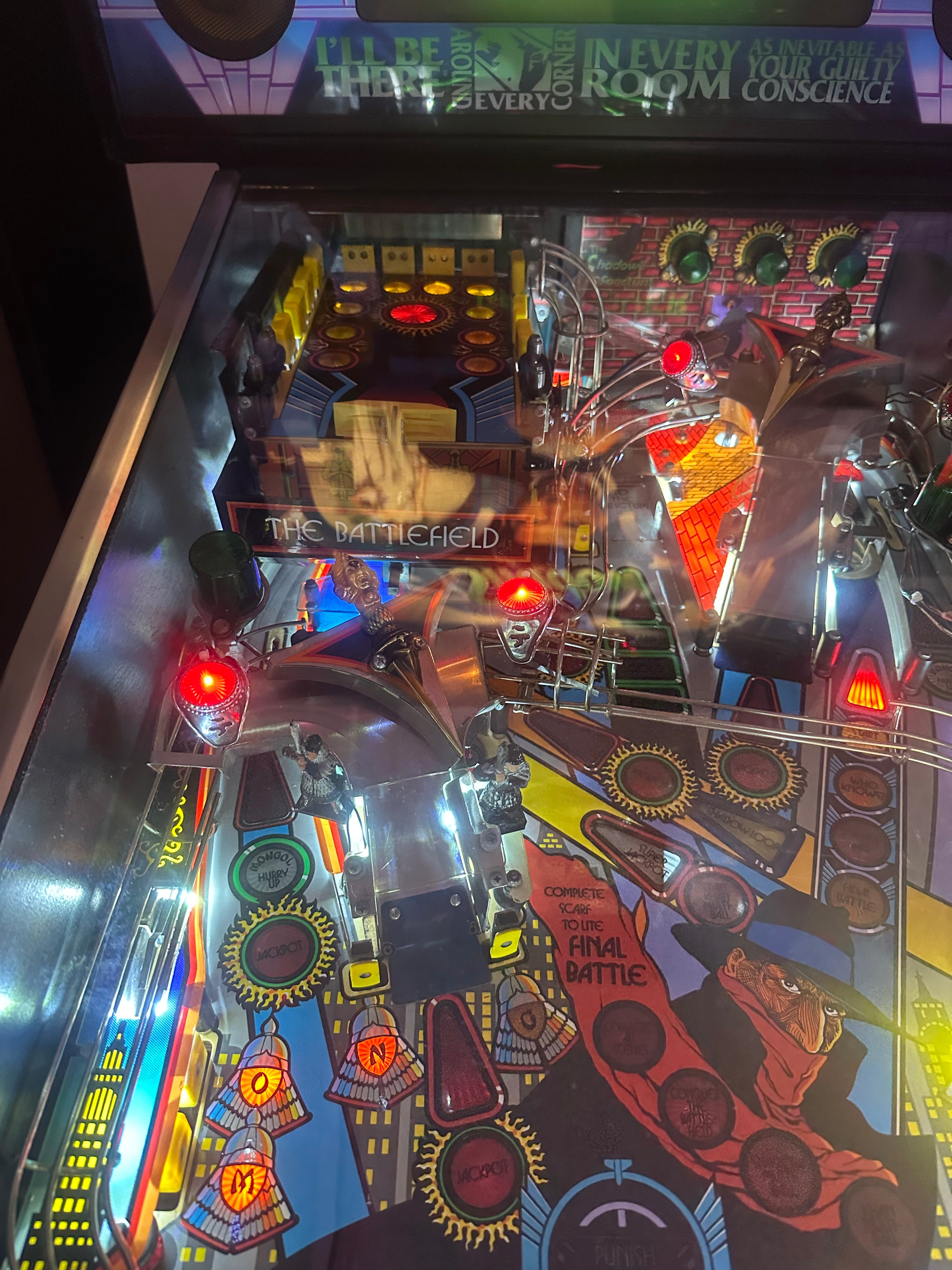 Bally The Shadow Pinball Machine