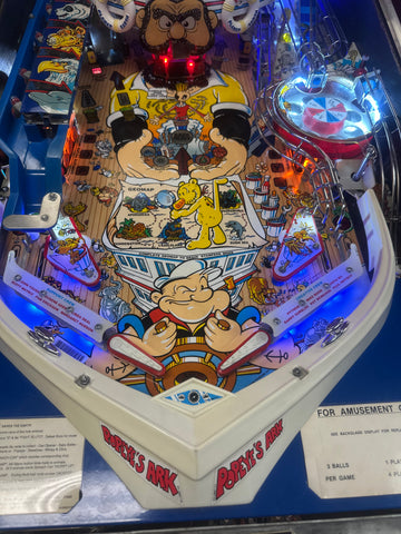 Image of Bally Popeye Saves the Earth Pinball Machine