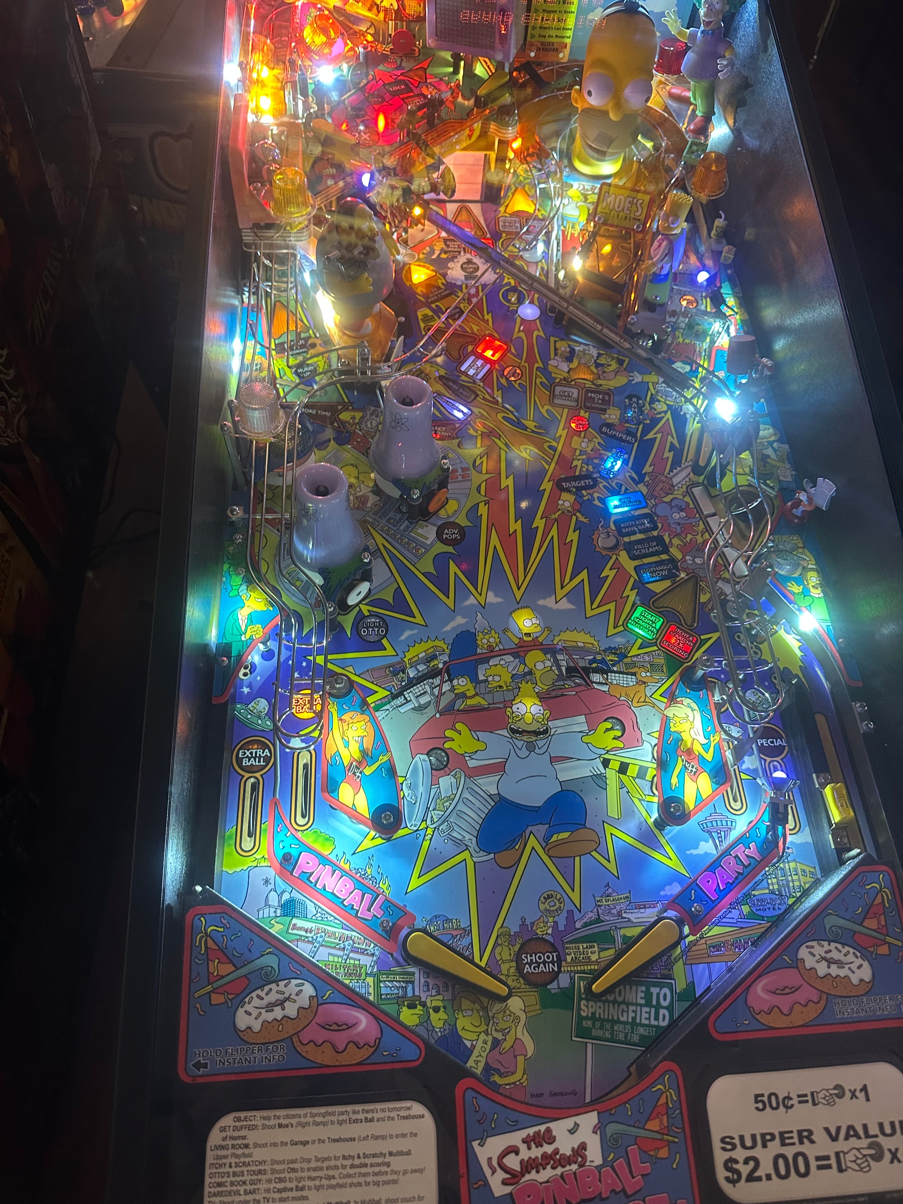 Stern Pinball The Simpsons Pinball Party Pinball Machine