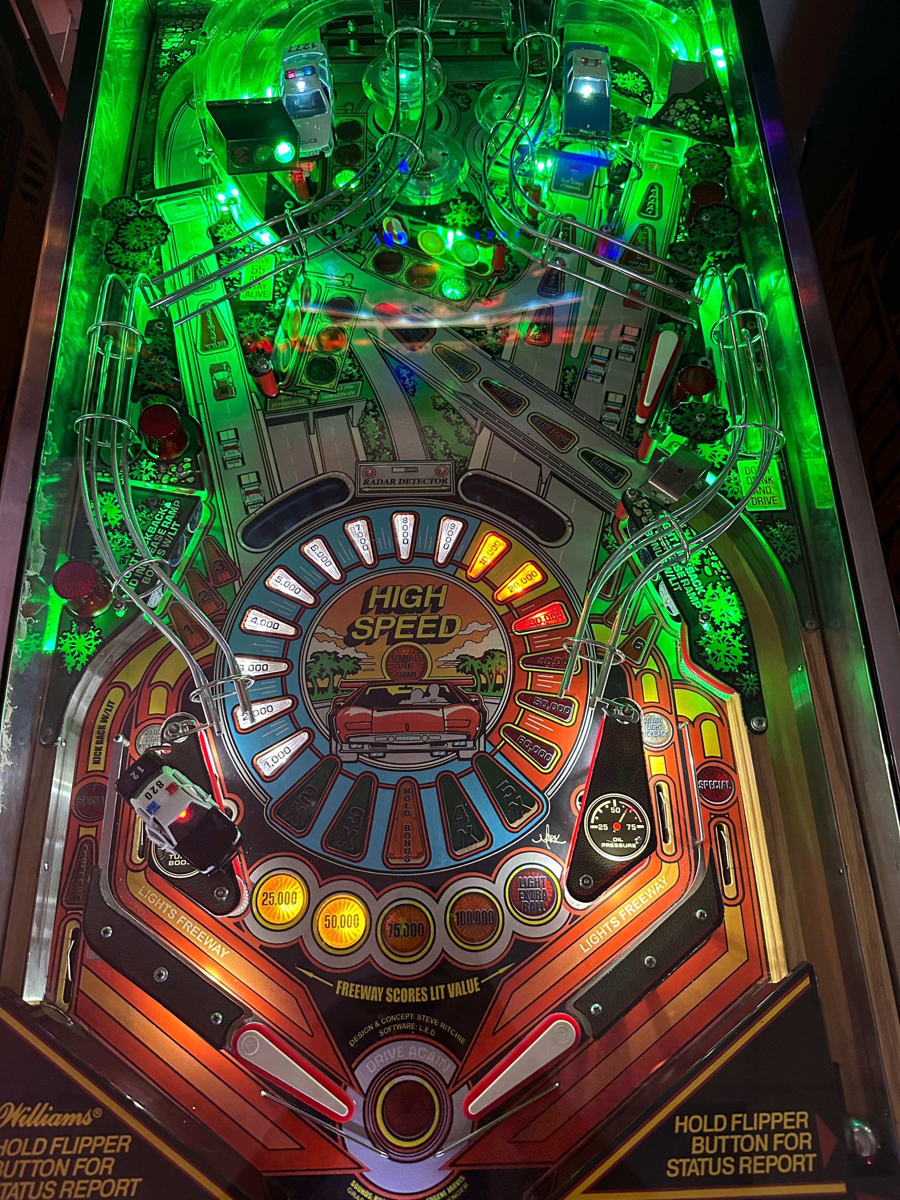 Williams High Speed Pinball Machine