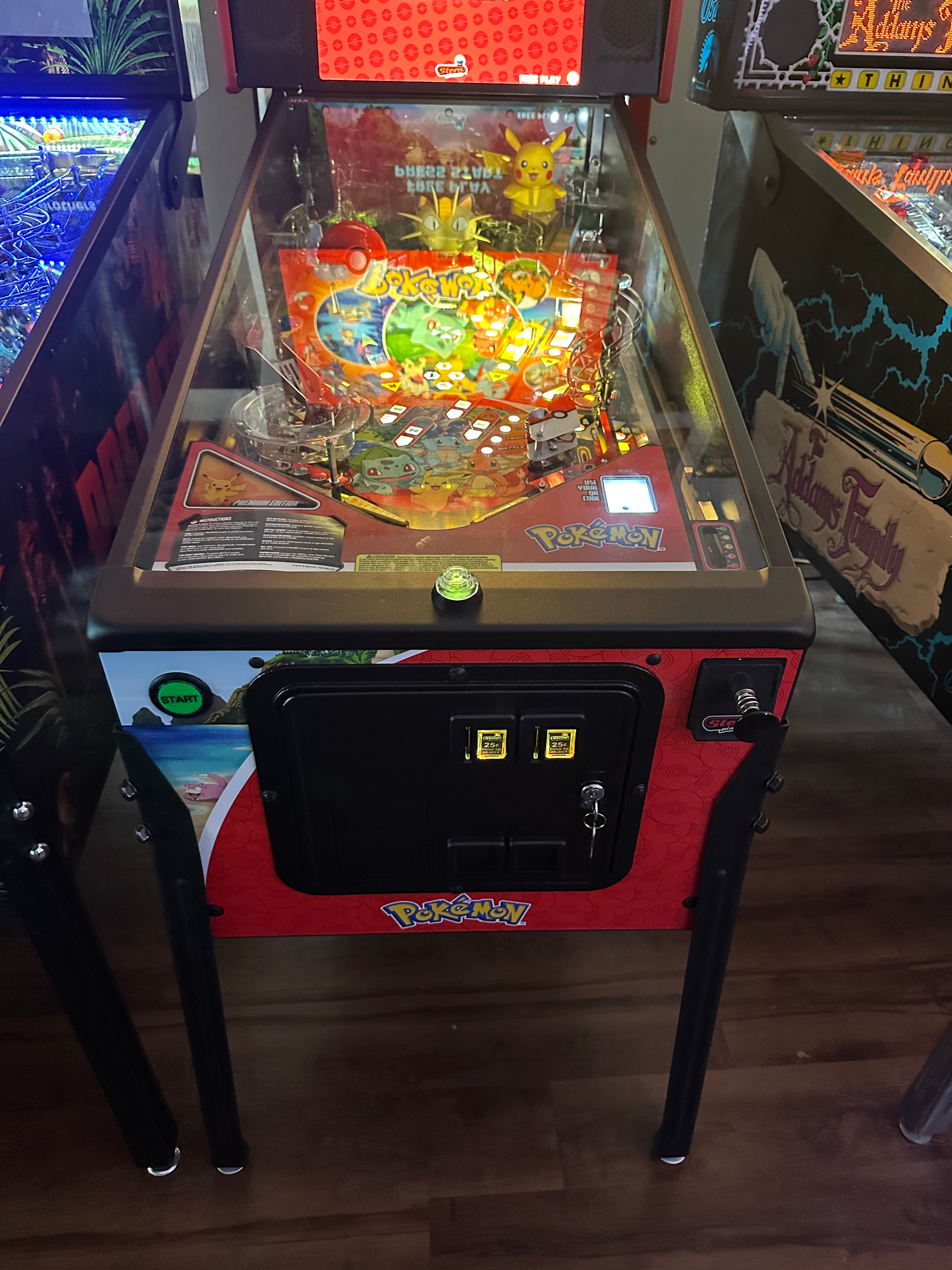 Stern Pinball Pokemon Premium Pinball Machine