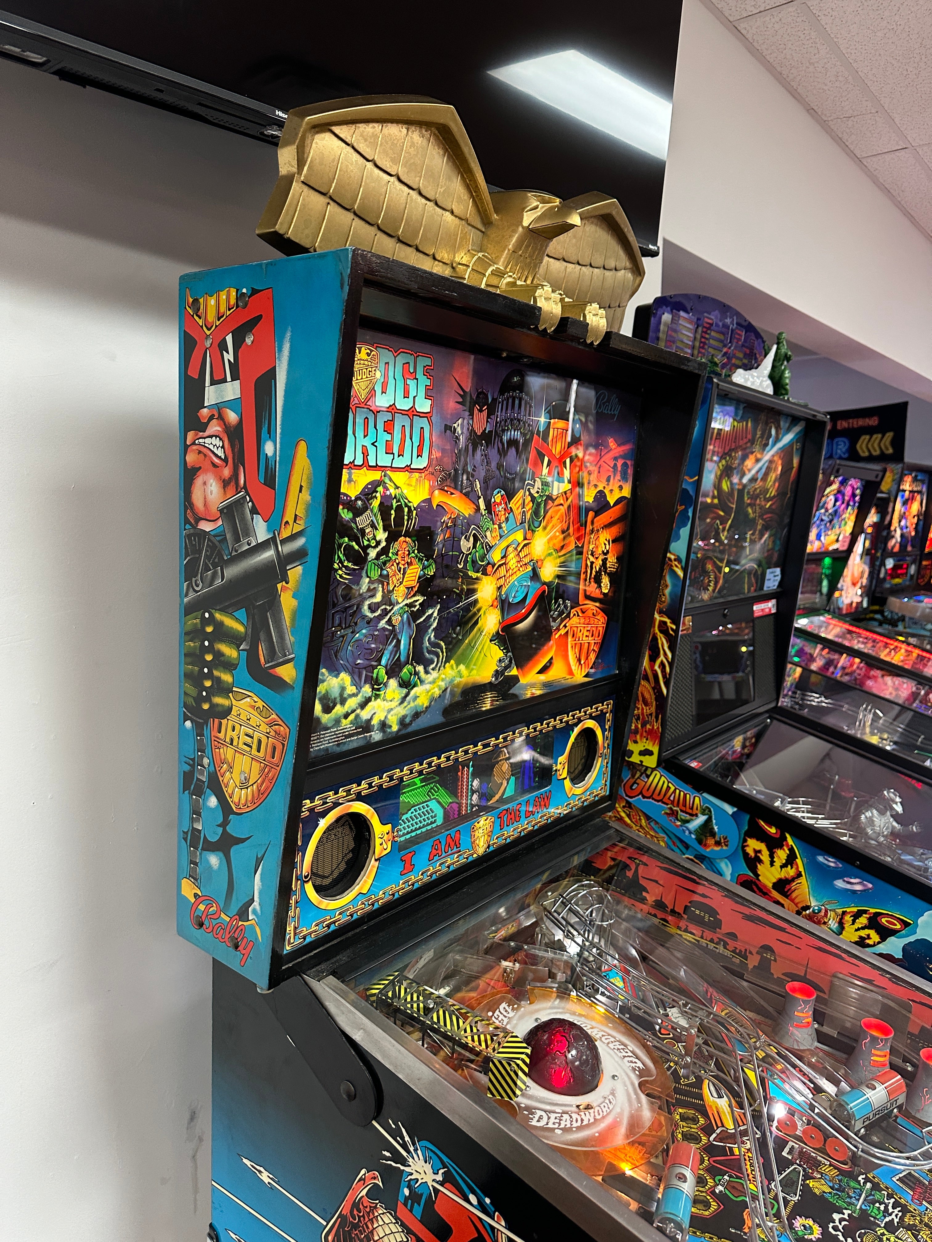 Bally Judge Dredd Pinball Machine