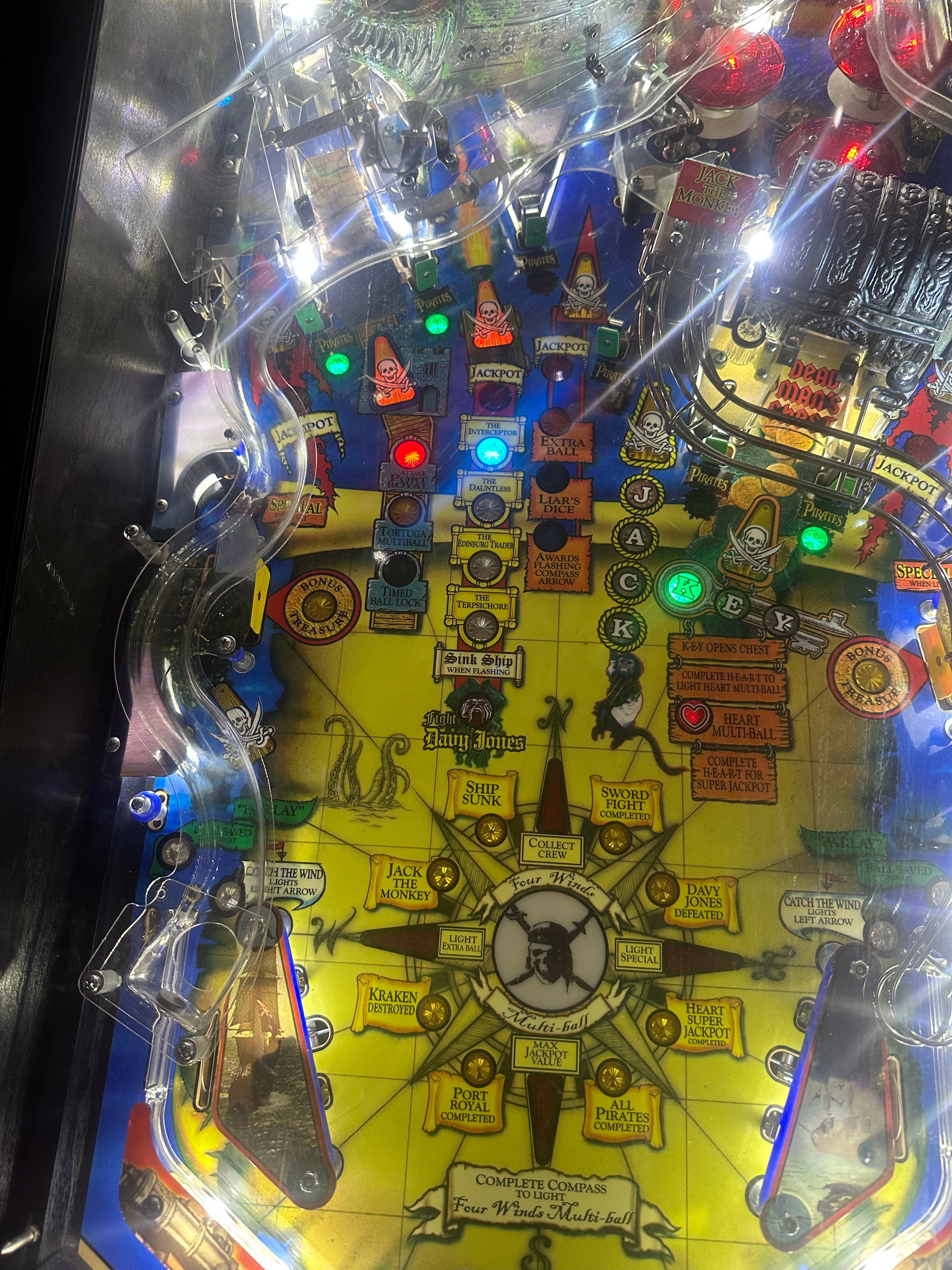 Stern Pinball Pirates of the Caribbean Pinball Machine